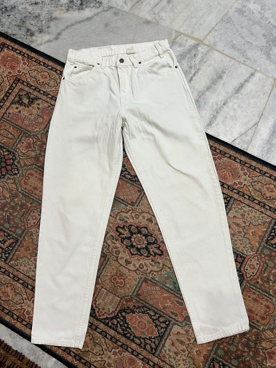 Levi's Vintage 1990’s Levis 550 White Size US 31 - 1 Thumbnail