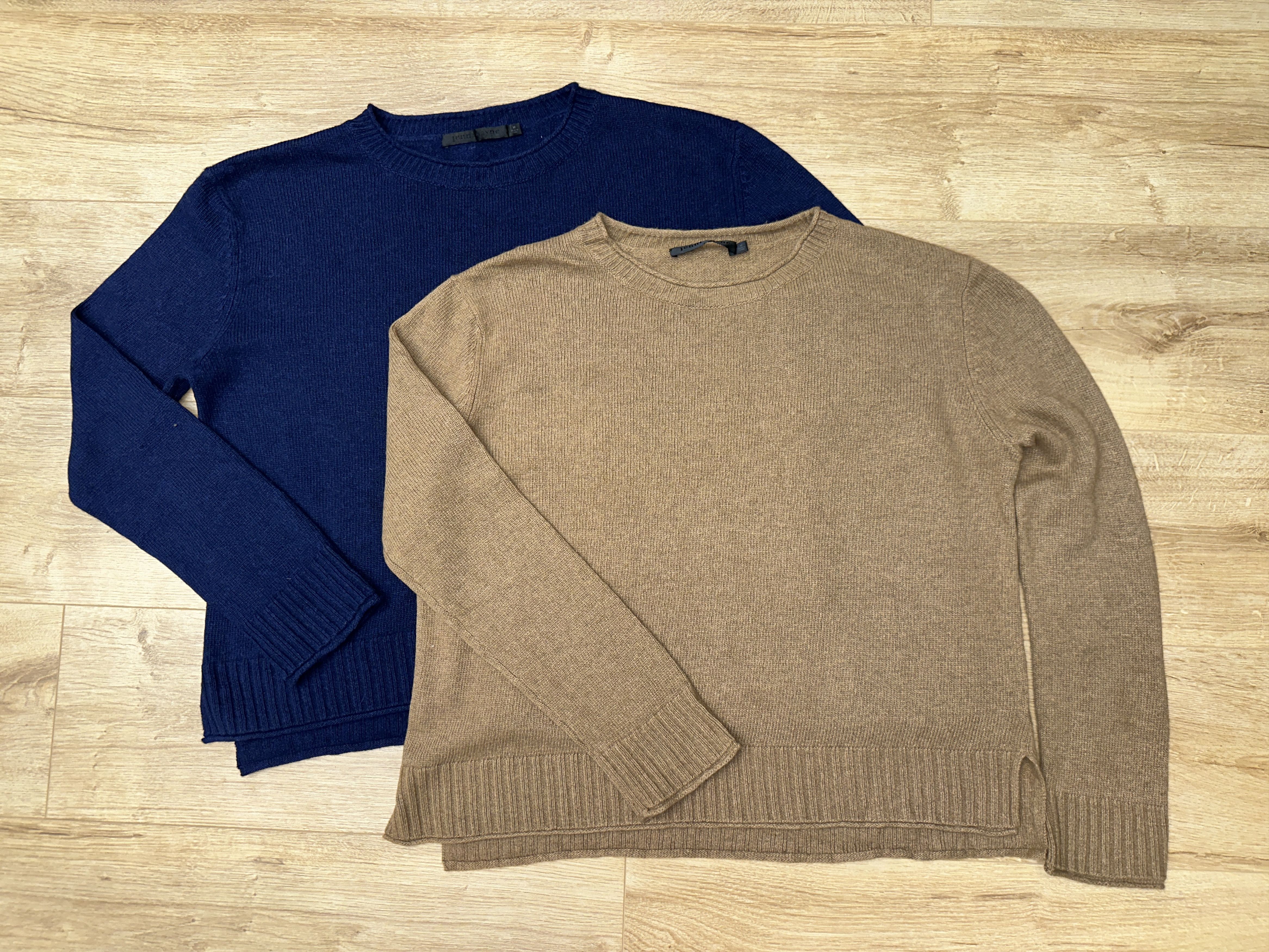 Other Lot 2 Jenni Kayne Everyday Sweater Knit Cashmere Wool Size M Size M / US 6-8 / IT 42-44 - 1 Thumbnail