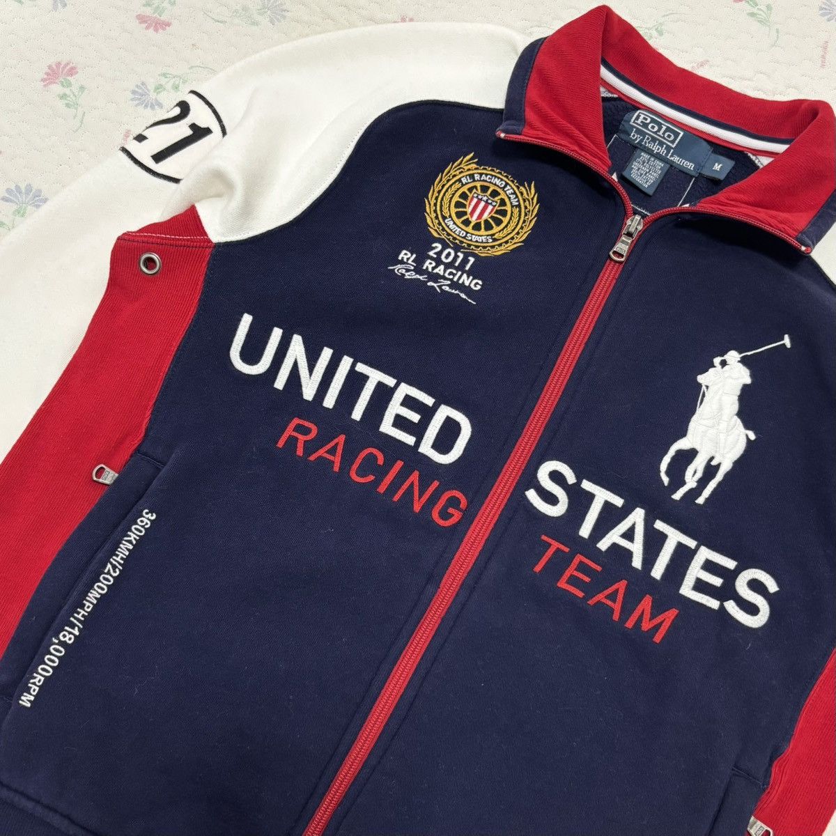 Polo Ralph Lauren Polo Ralph Lauren 2011 RL Racing Jacket Size US M / EU 48-50 / 2 - 3 Thumbnail