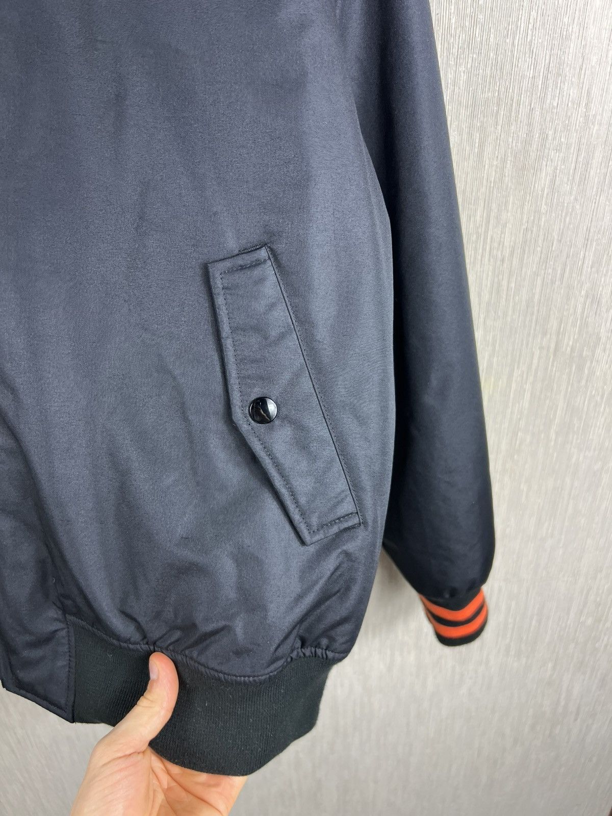Lacoste Lacoste Live bomber jacket big crocodile logo L!ve Size US L / EU 52-54 / 3 - 8 Thumbnail