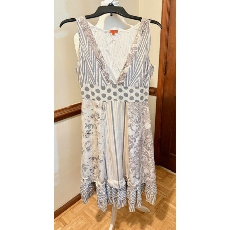 Chan Luu Chan Luu Patchwork Boho Dress S Handmade India Flowy Summer Size S / US 4 / IT 40 - 2 Thumbnail