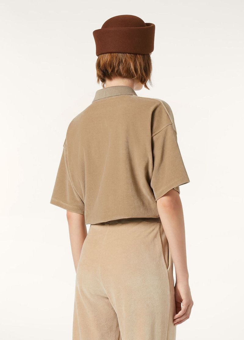 Loro Piana o1srvl11e0526 FAP0782 Balmuccia Polo Shirt in Beige Size XS / US 0-2 / IT 36-38 - 5 Thumbnail