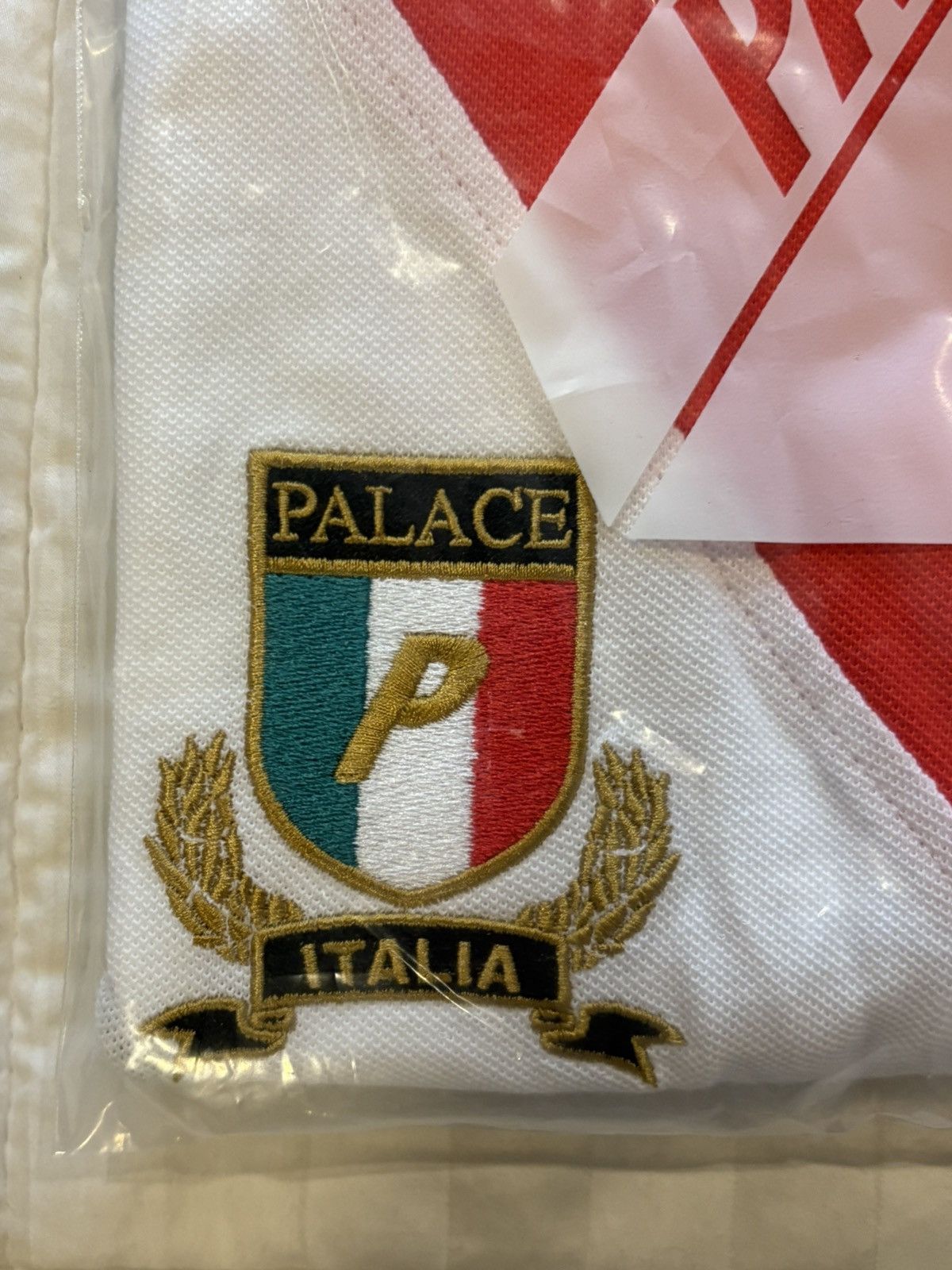 Palace Palace Geezer Polo Red Green Size US XL / EU 56 / 4 - 3 Thumbnail