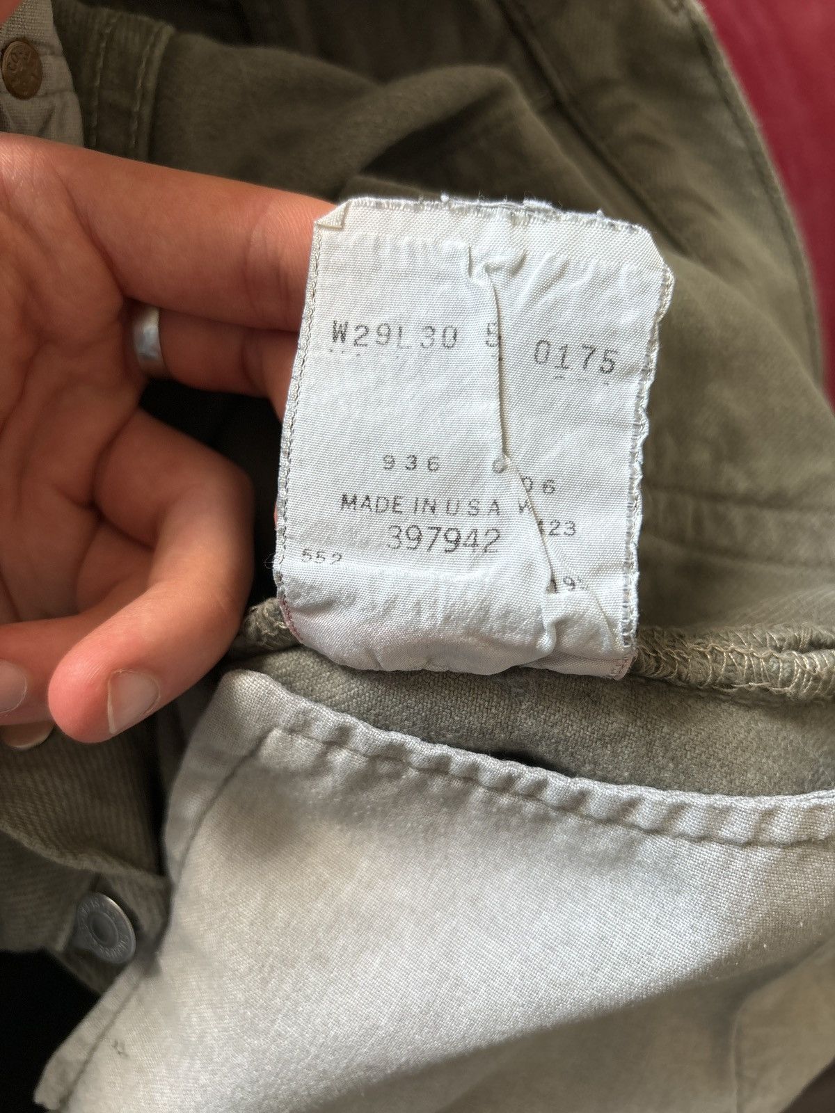 Levi's 90s Levis 501 29/30 Size US 29 - 6 Thumbnail