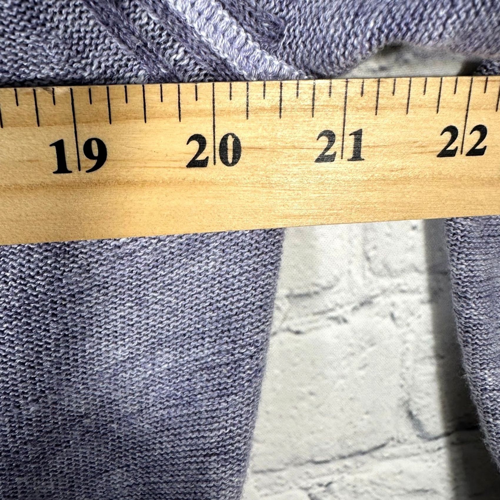 Tommy Bahama Tommy Bahama Purple Linen Blend Mock Neck Quarter Zip Sweater Mens L Pullover Size US L / EU 52-54 / 3 - 6 Thumbnail