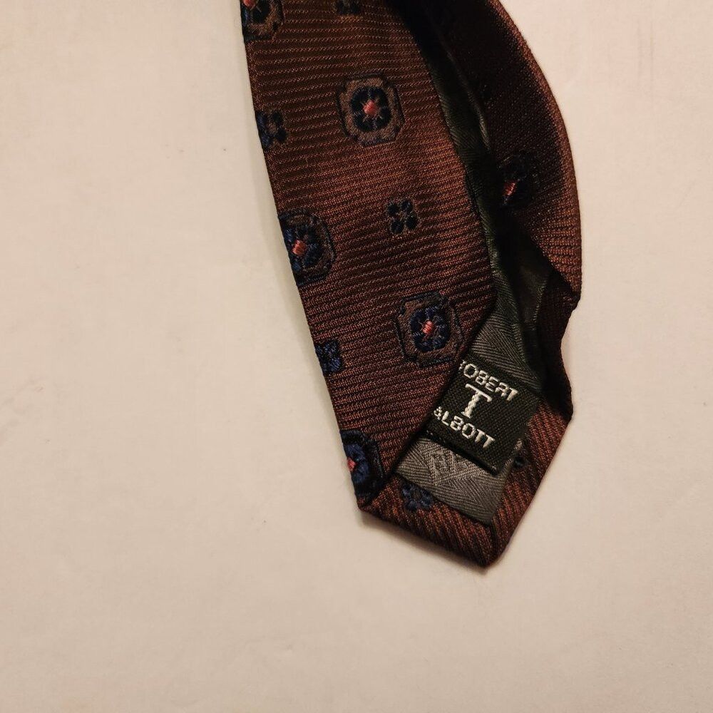 Robert Talbott Robert Talbot best of class mens new silk tie 3 3/4"X59 1/2" Size ONE SIZE - 4 Thumbnail