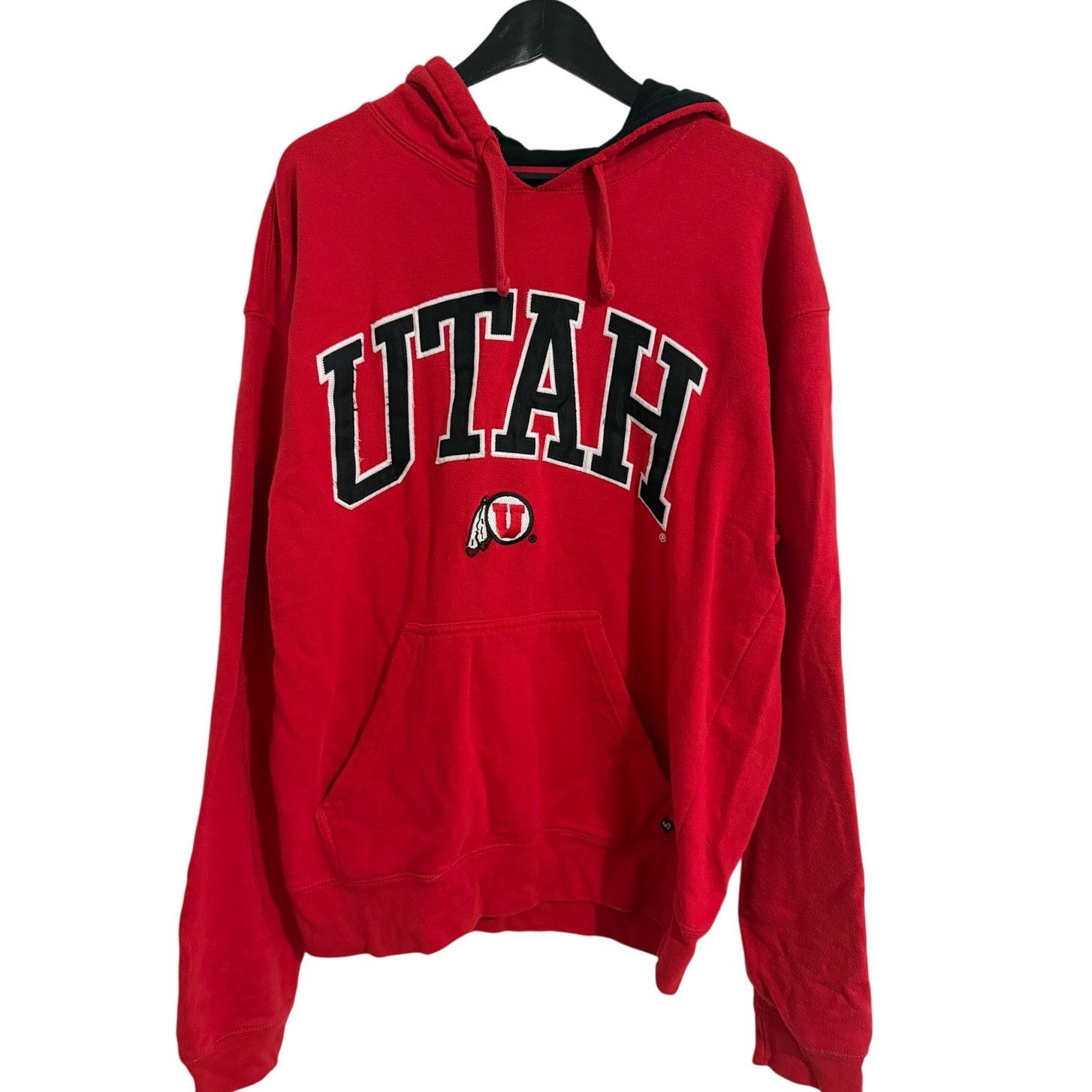 J. America University of Utah Utes Stitched Hoodie Sweatshirt Size L Size US L / EU 52-54 / 3 - 1 Thumbnail