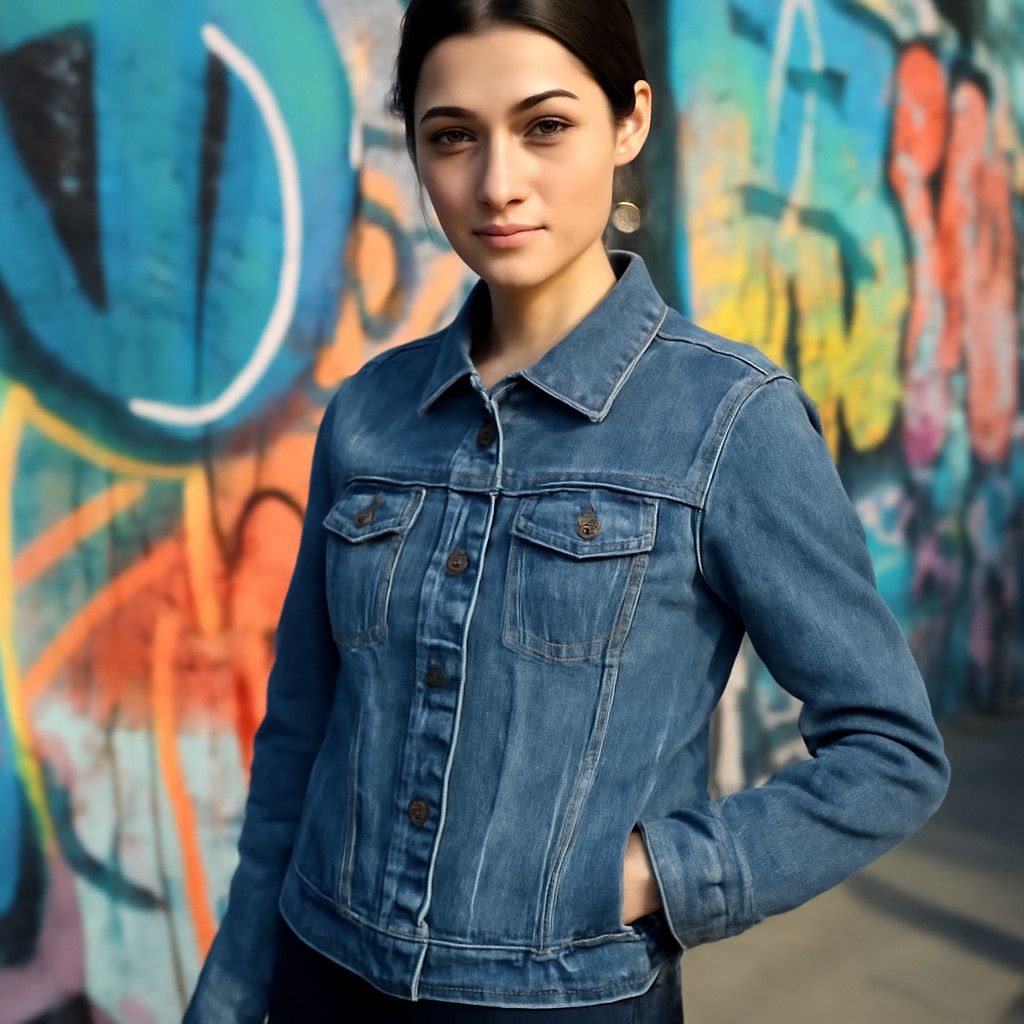 Liz Claiborne Liz Claiborne Women's Petite Denim Jacket Blue Size 2 Casua Size XS / US 0-2 / IT 36-38 - 9 Thumbnail