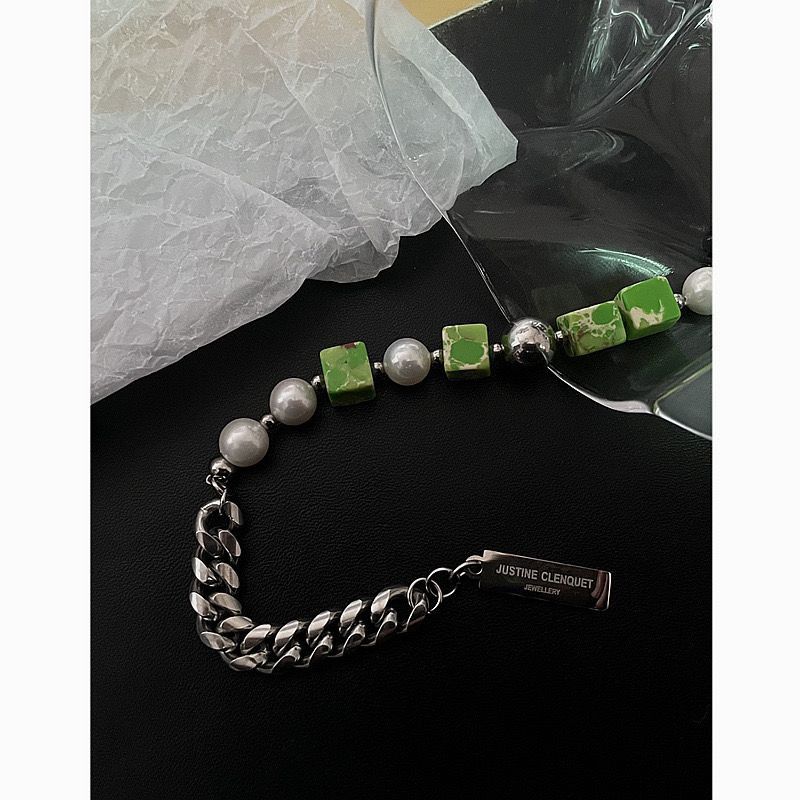 Other Stone New Design Bracelet Y2K Punk Chain Bracelets Chains Size ONE SIZE - 3 Thumbnail