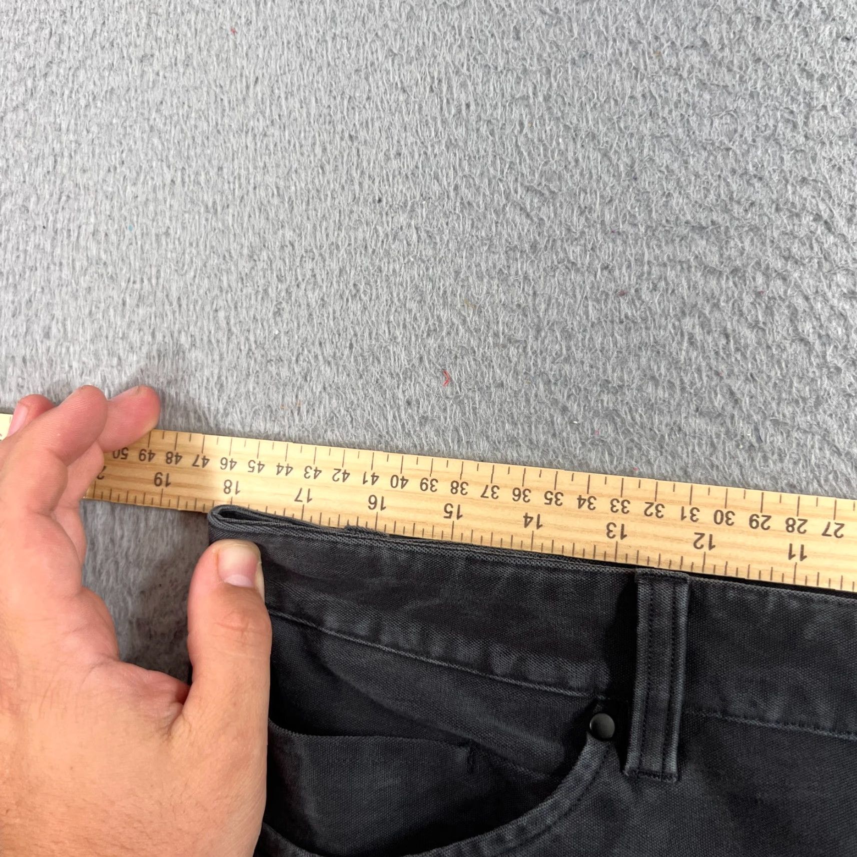 Lululemon VINTAGE Lululemon Slim Fit Chino Pants Men 34 Black Casual Travel Workwear Cotton 2010s Size US 34 / EU 50 - 7 Thumbnail