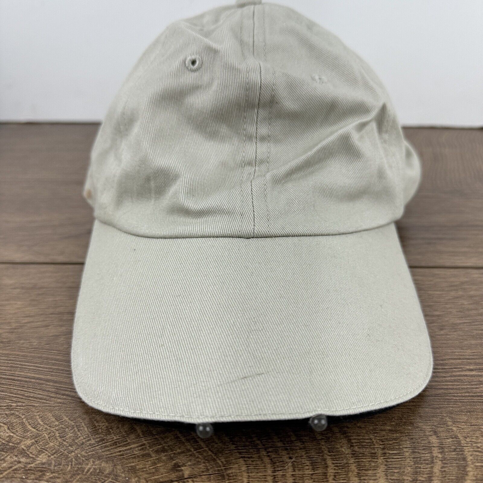 Other Plain Tan Baseball Hat Tan Brown Hat Adjustable Adult Size H Size ONE SIZE - 1 Thumbnail
