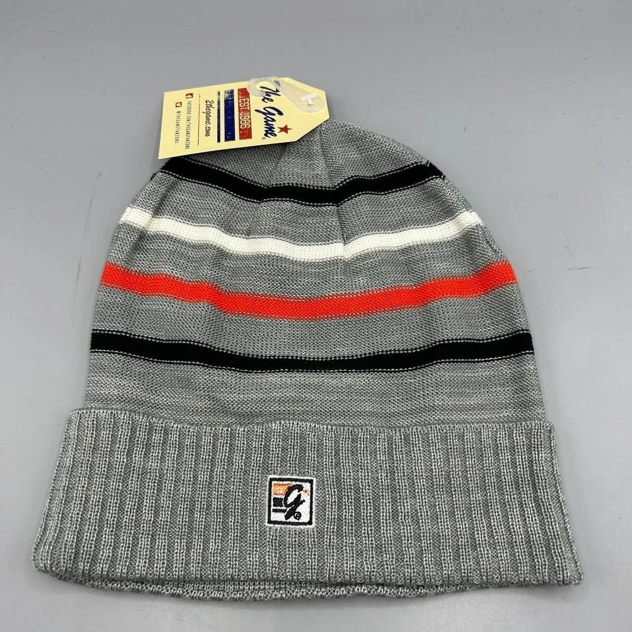 The Game Oklahoma State Cowboys Hat Men Gray The Game Cuffed Beanie Size ONE SIZE - 2 Thumbnail