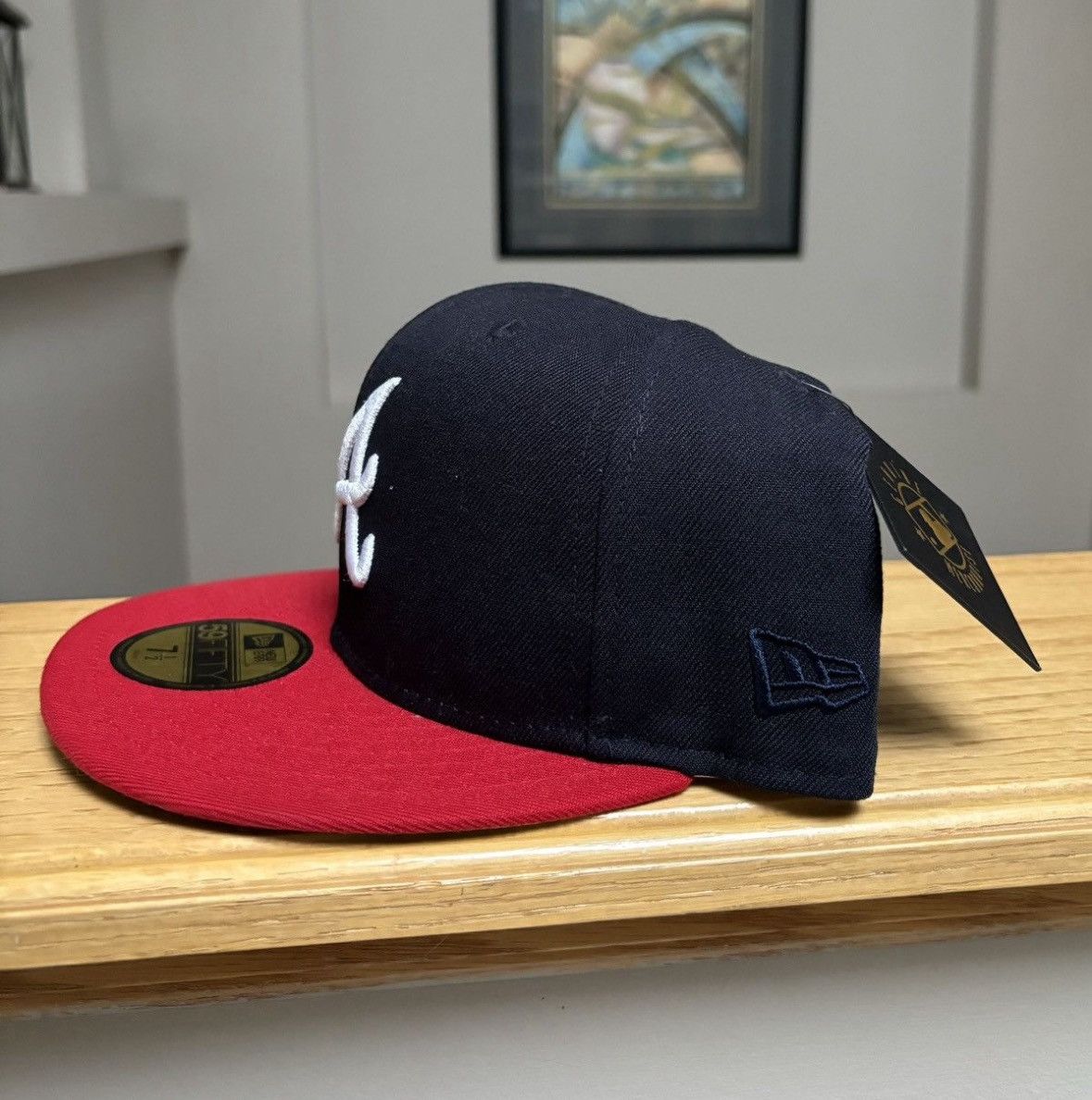 MLB × New Era × October's Very Own 7 1/2 - OVO x New Era x MLB Atlanta Braves Fitted Hat Size ONE SIZE - 2 Thumbnail