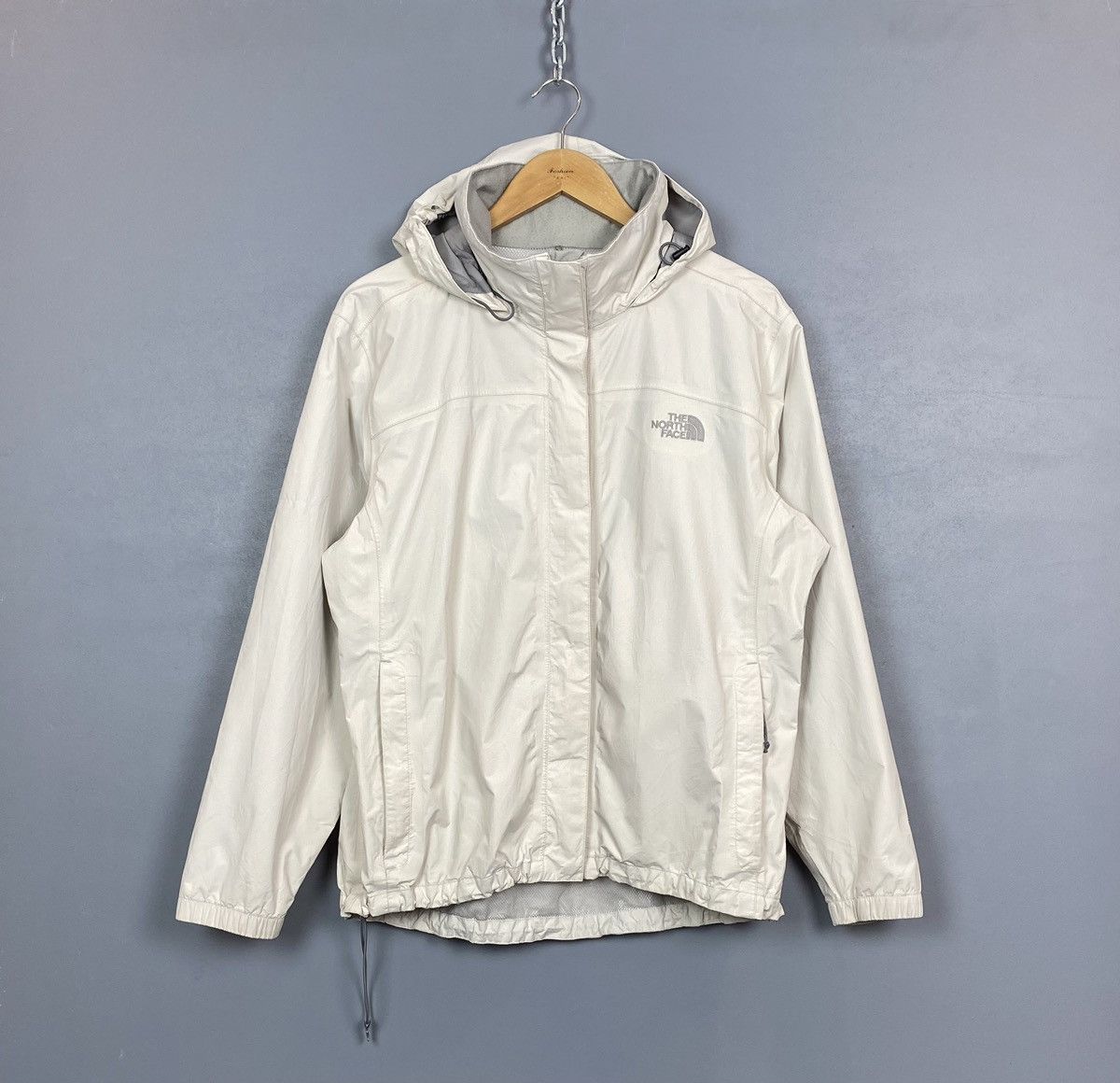 The North Face The North Face HyVent Long Sleeve Full Zip Jacket Sz Large Size L / US 10 / IT 46 - 1 Thumbnail