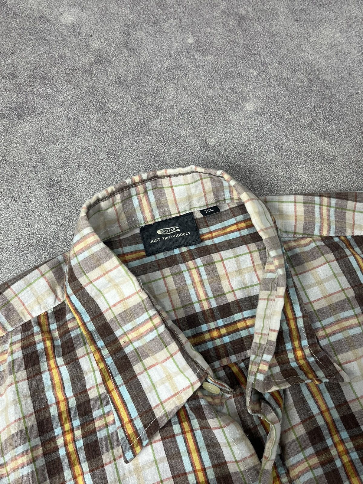 G-Star × If Six Was Nine × Vintage Gstar plaid shirt Size US L / EU 52-54 / 3 - 5 Thumbnail