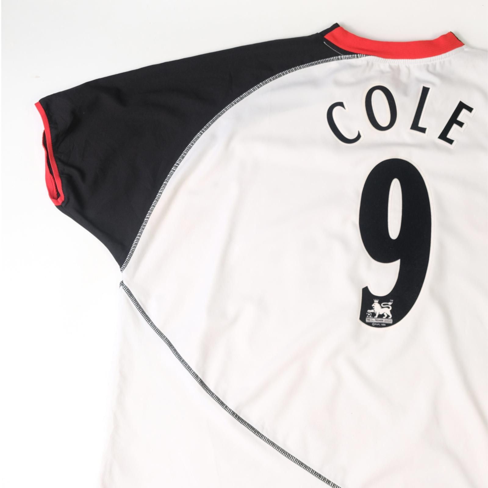 Puma 2003/04 Fulham Home Football Shirt Puma Cole (XXXL) Size US XXL / EU 58 / 5 - 4 Thumbnail