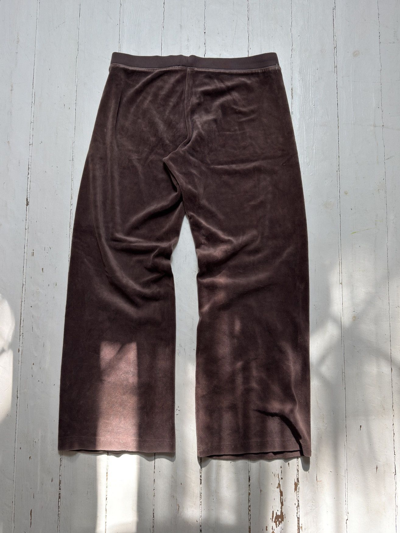 Juicy Couture VINTAGE VELOUR JUICY COUTURE 2000s PANTS Size 30" / US 8 / IT 44 - 3 Thumbnail