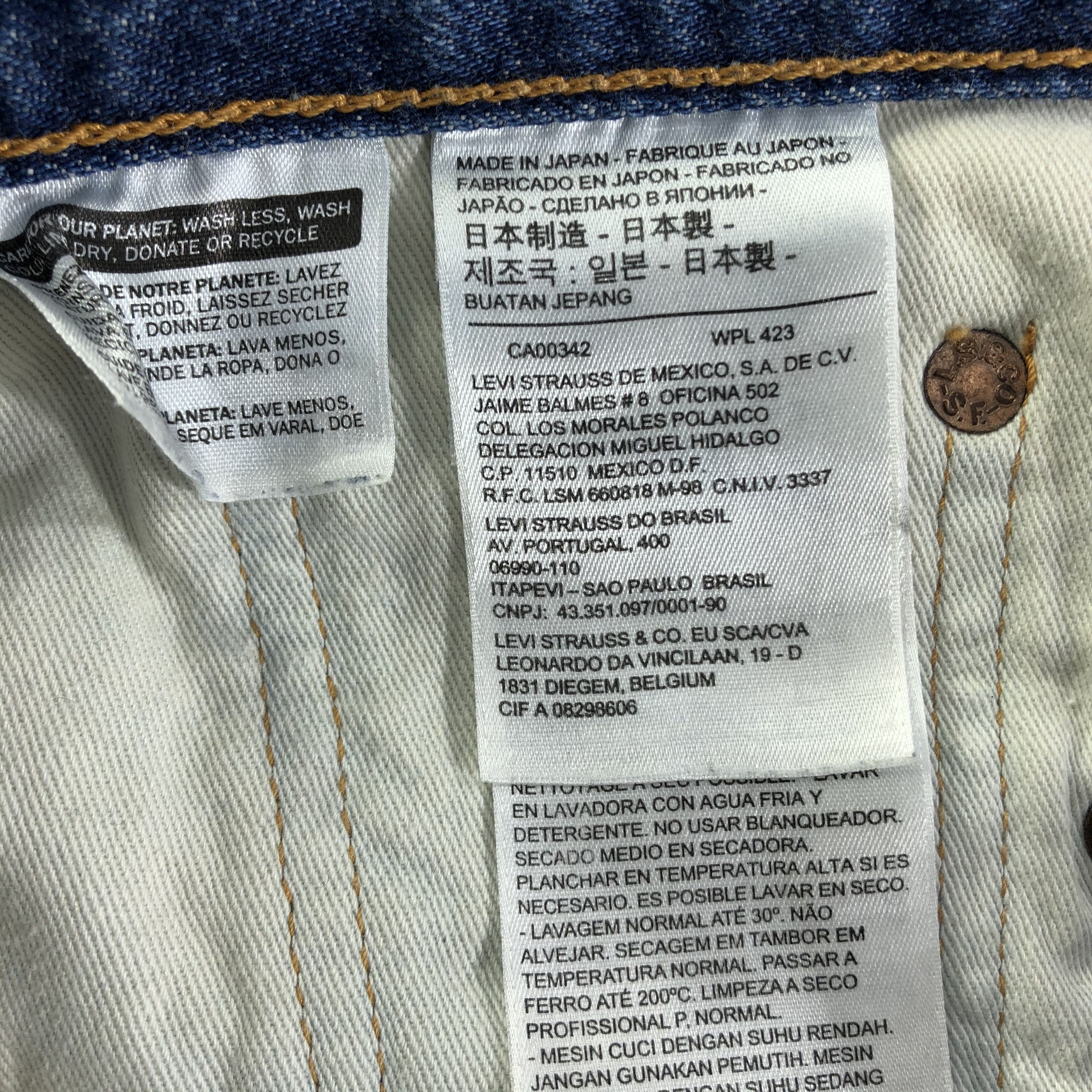 Levi's × Vintage Vintage Levis 511 Jeans-JM3297 Size US 31 - 10 Thumbnail