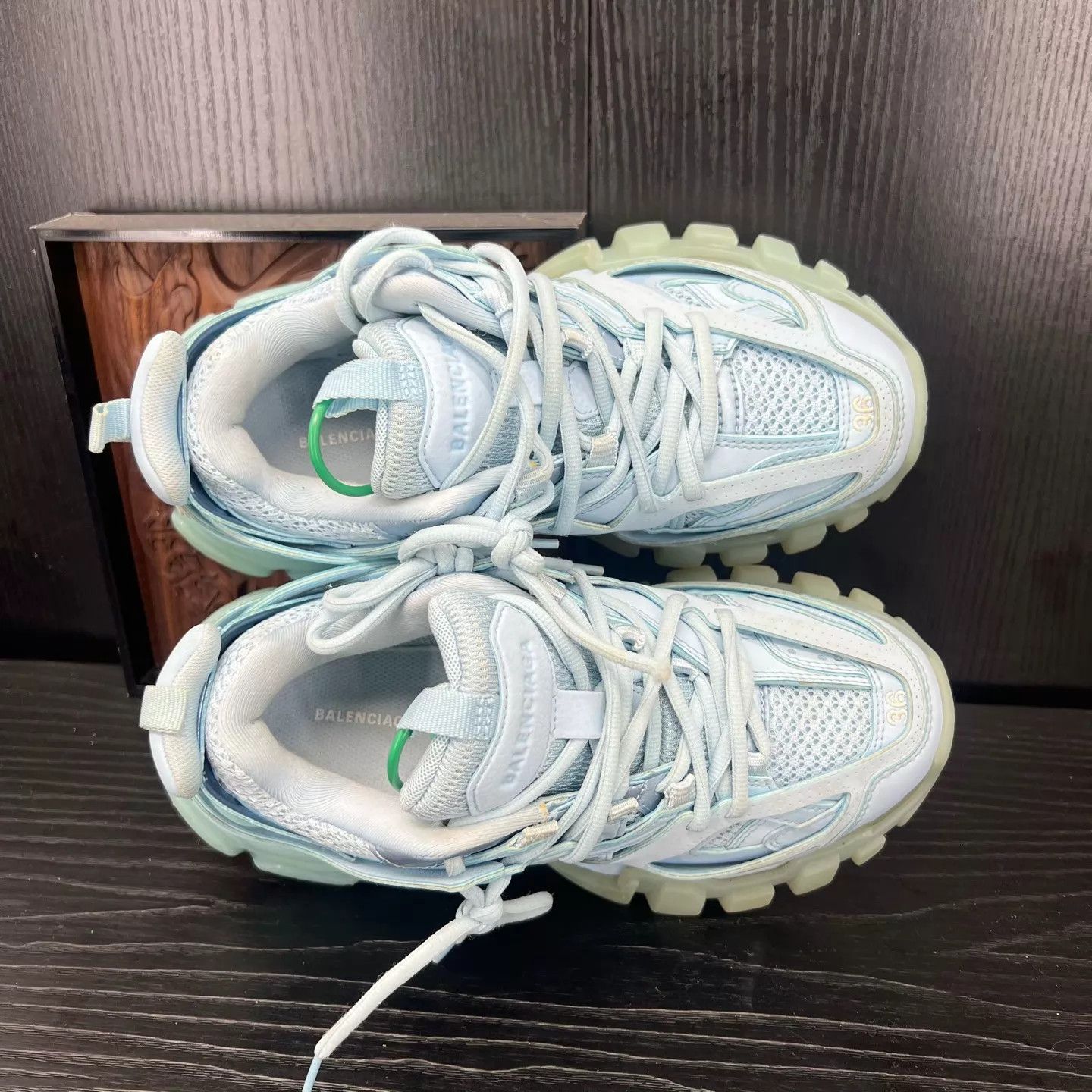 Balenciaga Balenciaga Track Blue 36 New Size US 5.5 / IT 35.5 - 3 Thumbnail