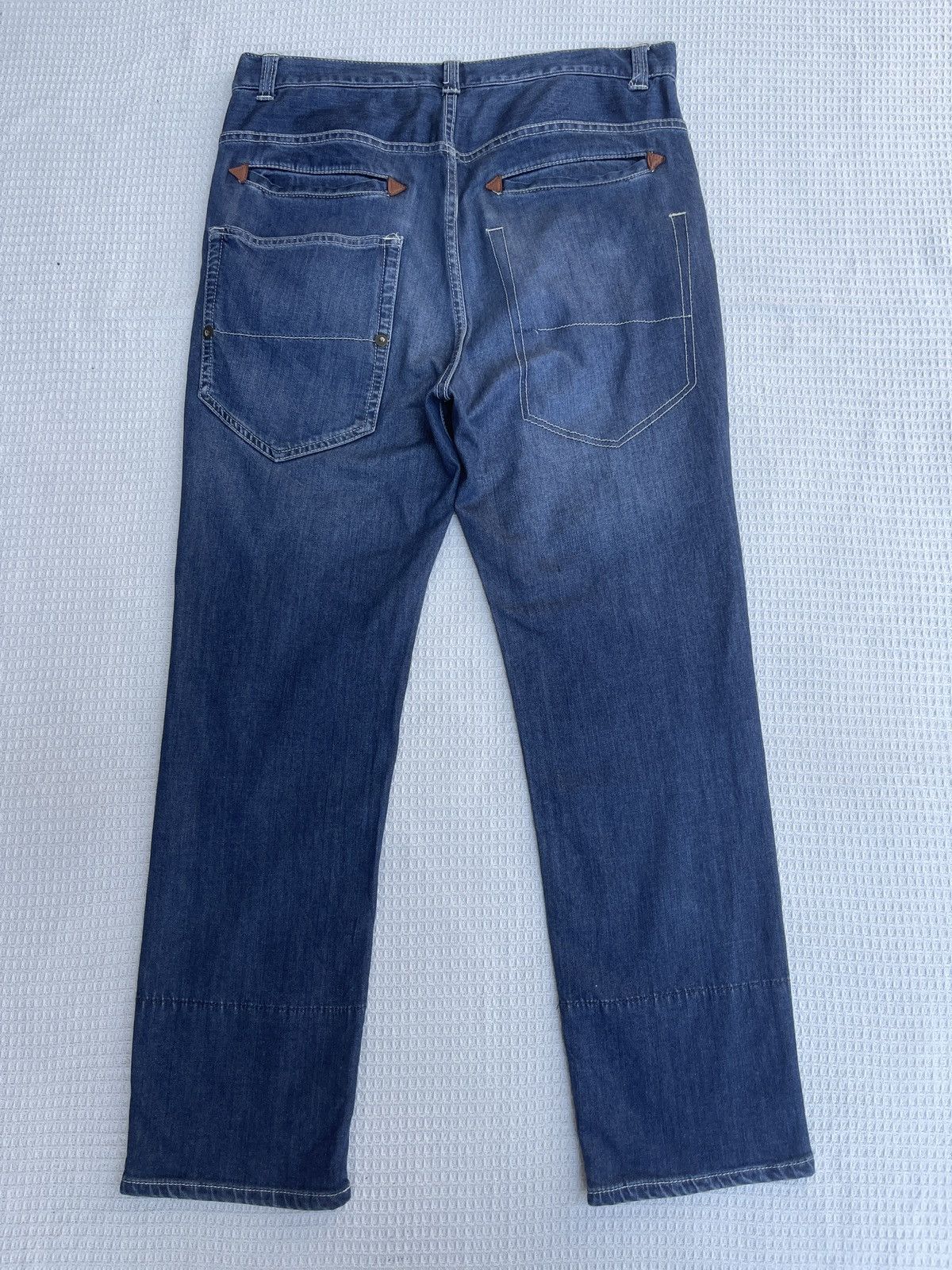Frapbois LastDrop🔥Rare🔥Vtg FRAPBOIS Issey Miyake Japan Designer Jeans Size US 34 / EU 50 - 4 Thumbnail