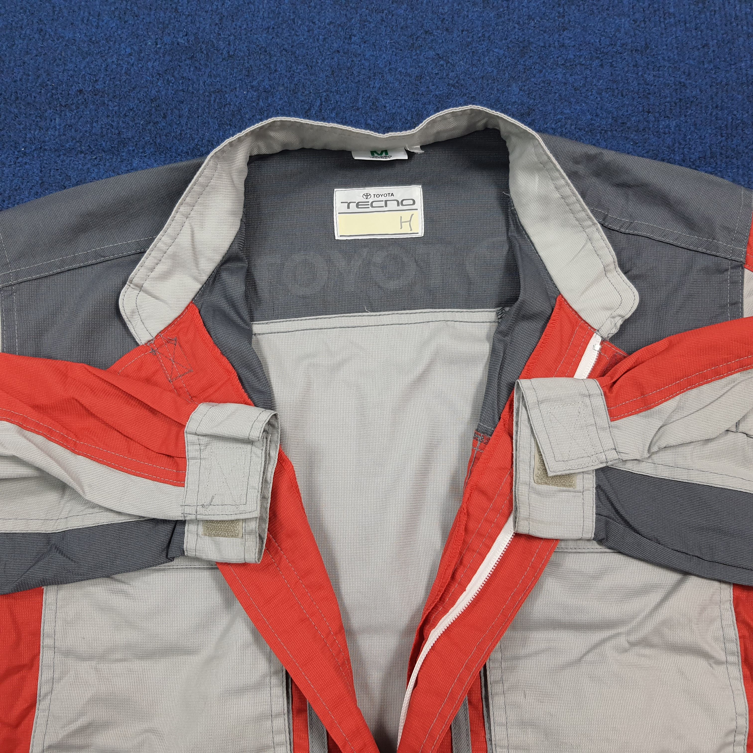 Japanese Brand Vintage Toyota Tecno Mobility Kanagawa Work Coverall C300N13 Size US S / EU 44-46 / 1 - 6 Thumbnail