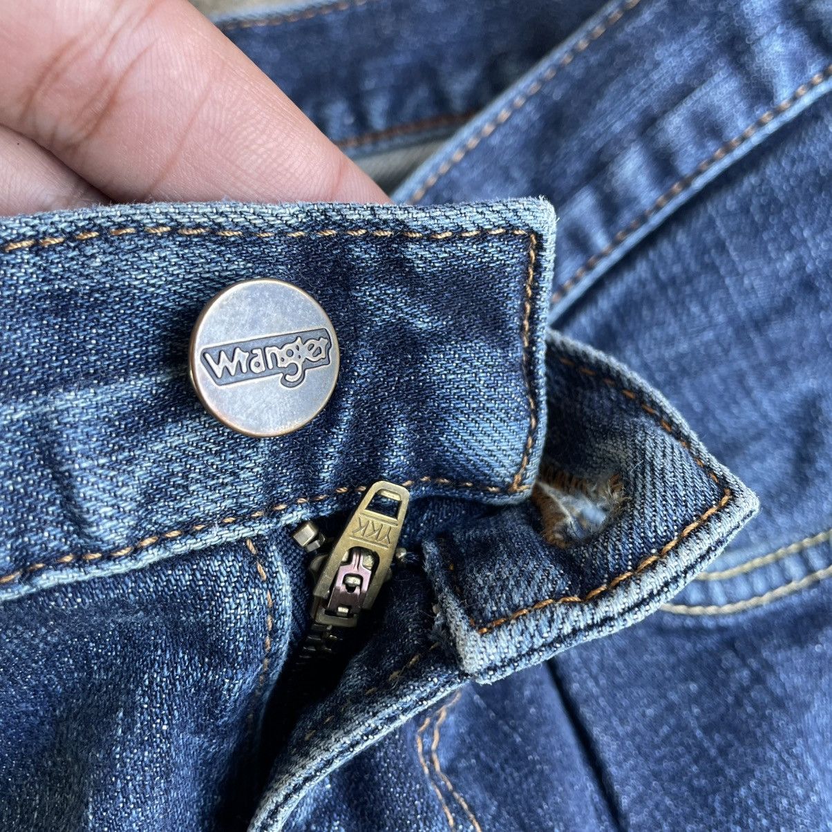 Wrangler 🔥Vintage Wrangler WM0383 Stoned Washed Ripped Denim Jeans Size US 29 - 9 Thumbnail