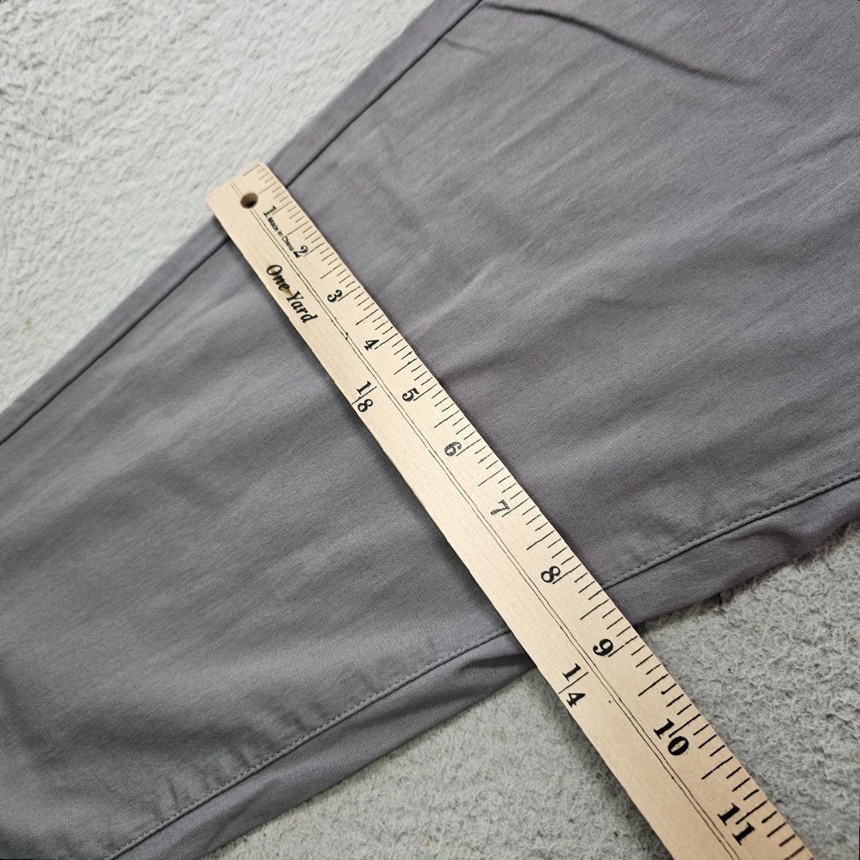 Vintage VINTAGE Birddogs Pants Mens 34x30 Gray Chino Stretch Built-In Liner Performance Casual Mens Slim Fit Pants Size US 34 / EU 50 - 6 Thumbnail
