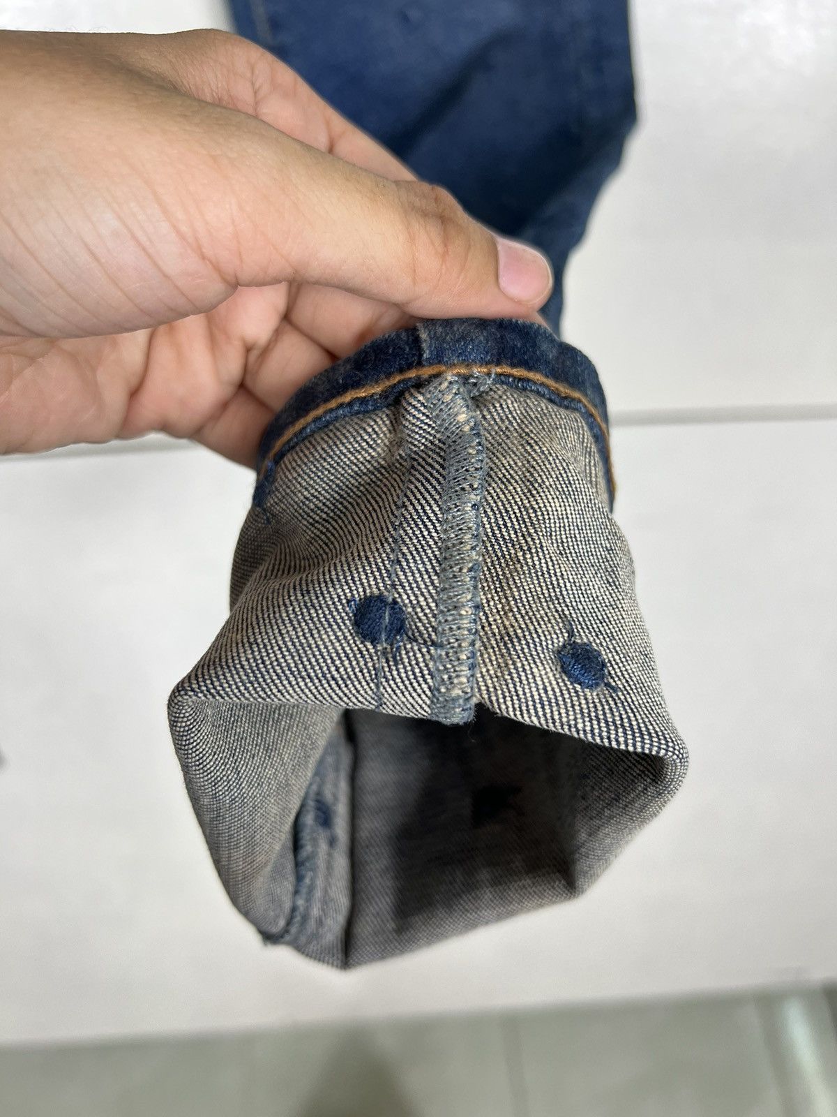 Issey Miyake 🔥 SUPER HAKKA POLKADOT SKINNY JEANS Size US 30 / EU 46 - 11 Thumbnail