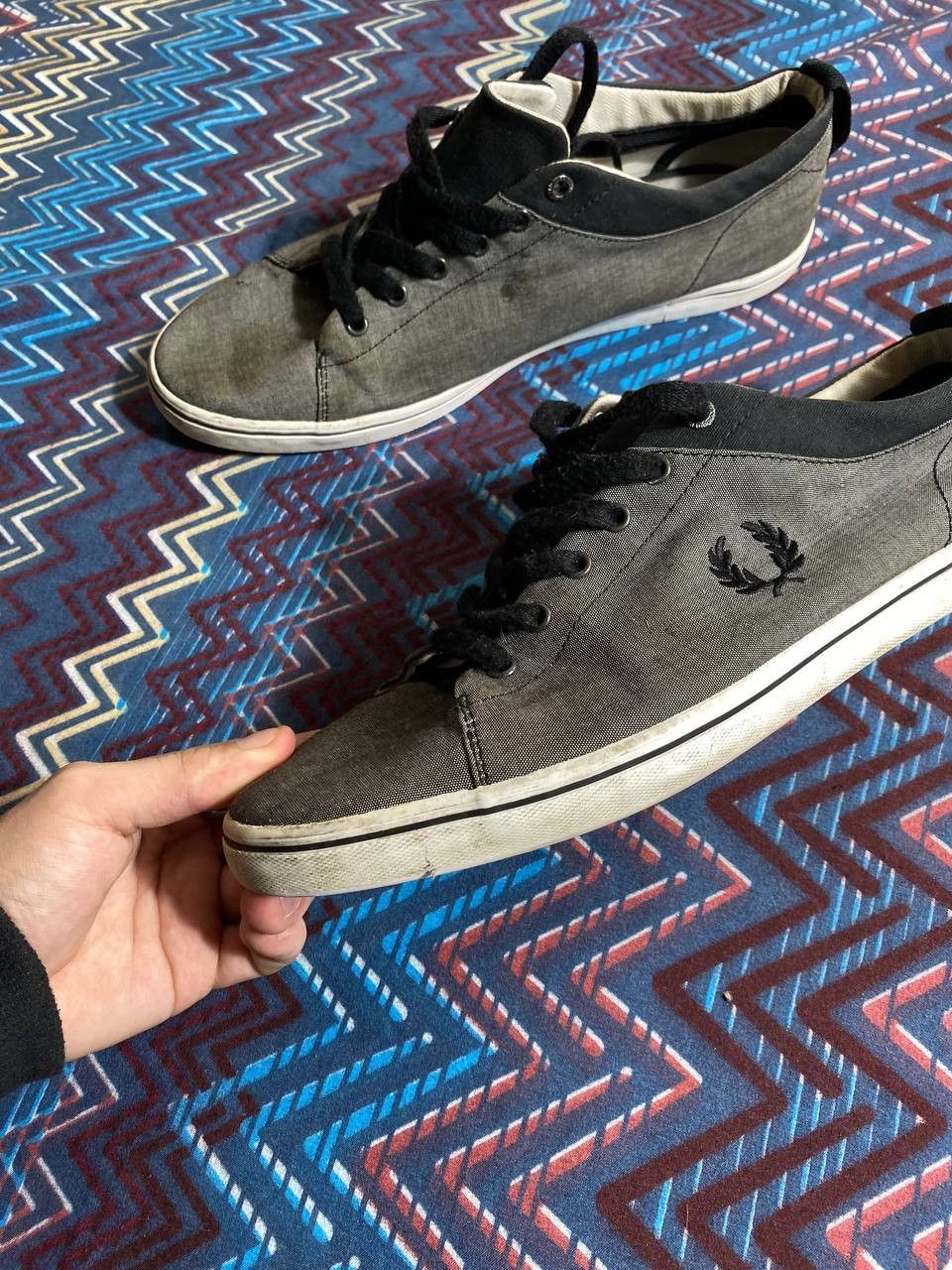 Fred Perry × Vintage Men's Fred Perry Vintage Size US 12 / EU 45 - 19 Thumbnail