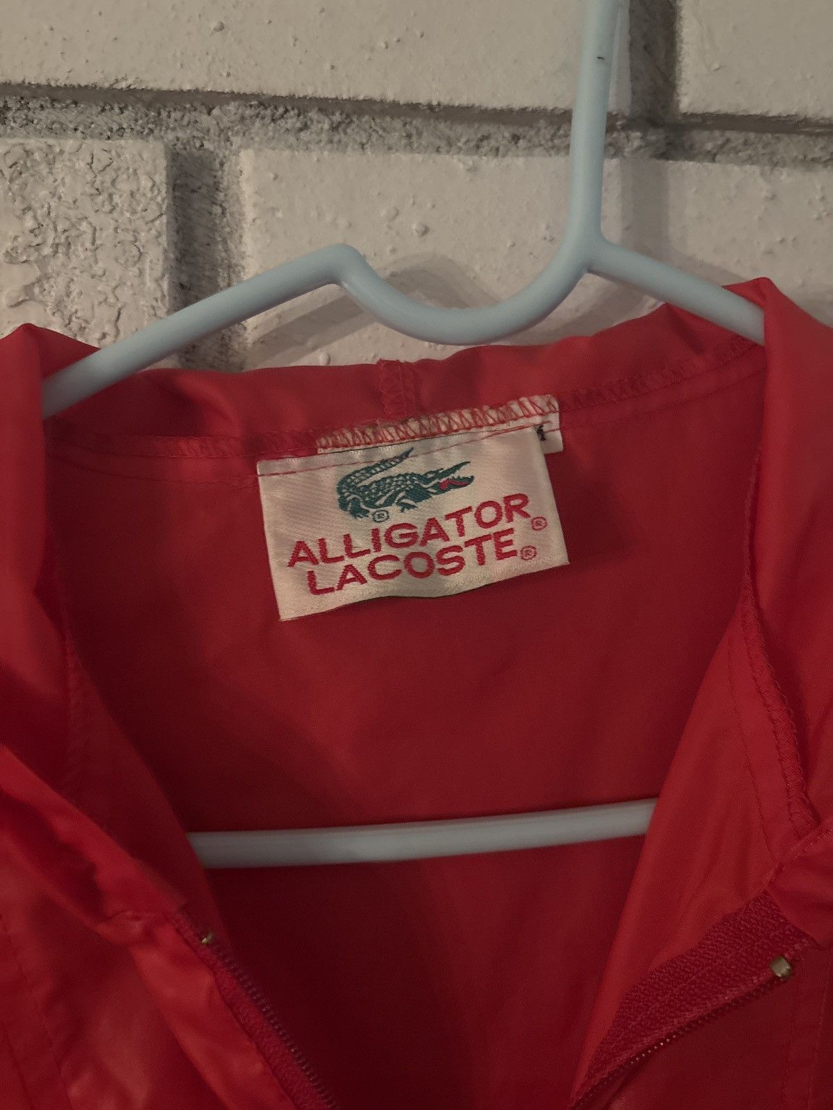 Lacoste Vintage Alligator Lacoste windbreaker Hoody Size US M / EU 48-50 / 2 - 3 Thumbnail