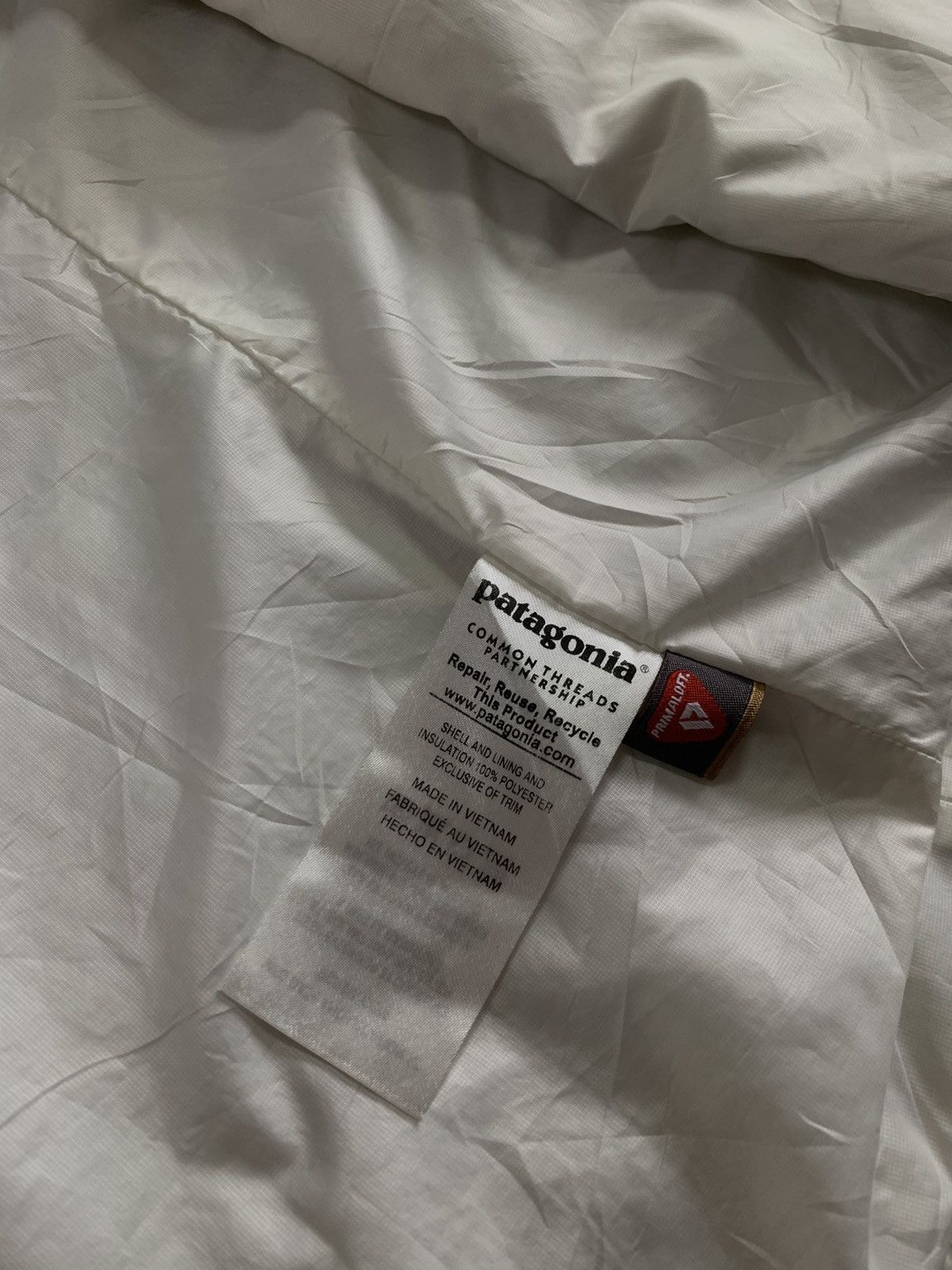 Patagonia Patagonia Primaloft Nano Puff White Vest Gilet Women's sizeL Size L / US 10 / IT 46 - 10 Thumbnail