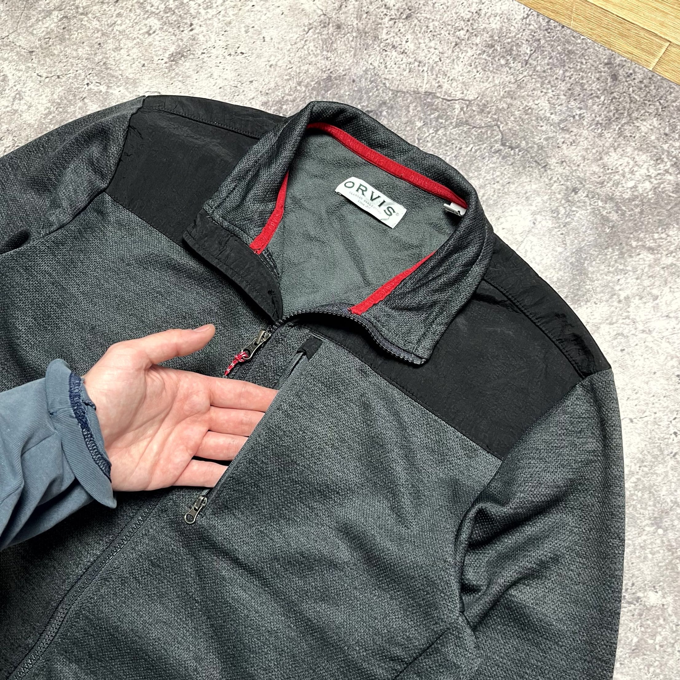 Orvis Orvis Gray Fleece Full Zip Outdoor Jacket Sweater Size S Size US S / EU 44-46 / 1 - 8 Thumbnail