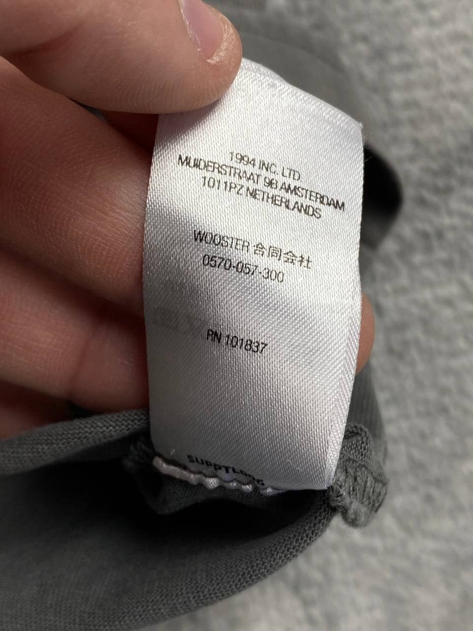 Supreme Supreme Acid Wash S/S Top T Shirt Men Size XL Gray Size US XL / EU 56 / 4 - 14 Thumbnail