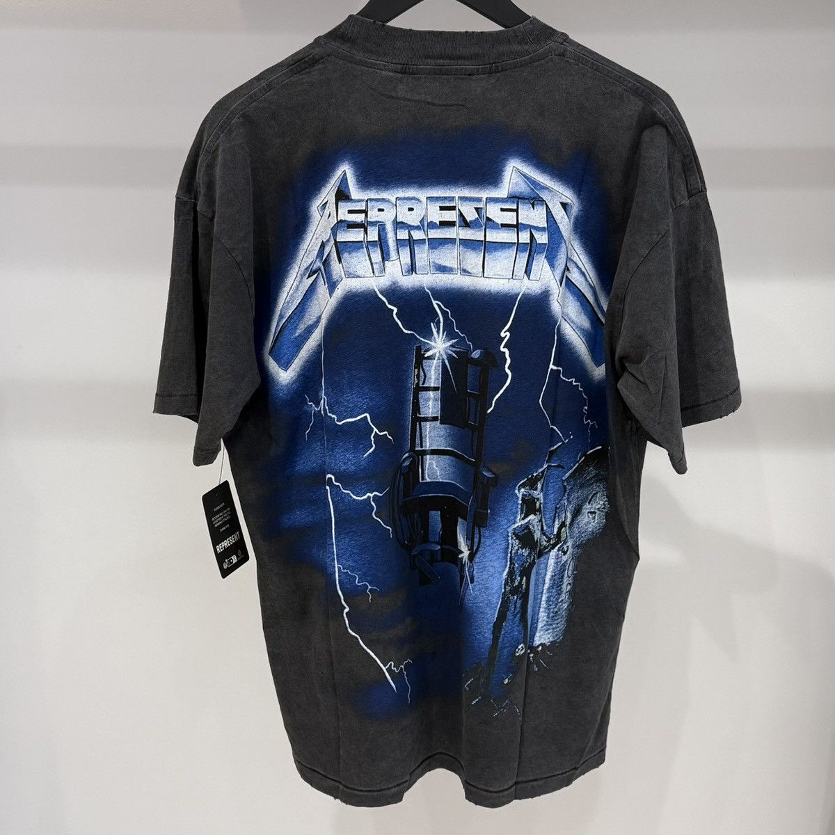 Represent Clo. Represent X Metallica Ride The Lightning Tee Size US S / EU 44-46 / 1 - 3 Thumbnail