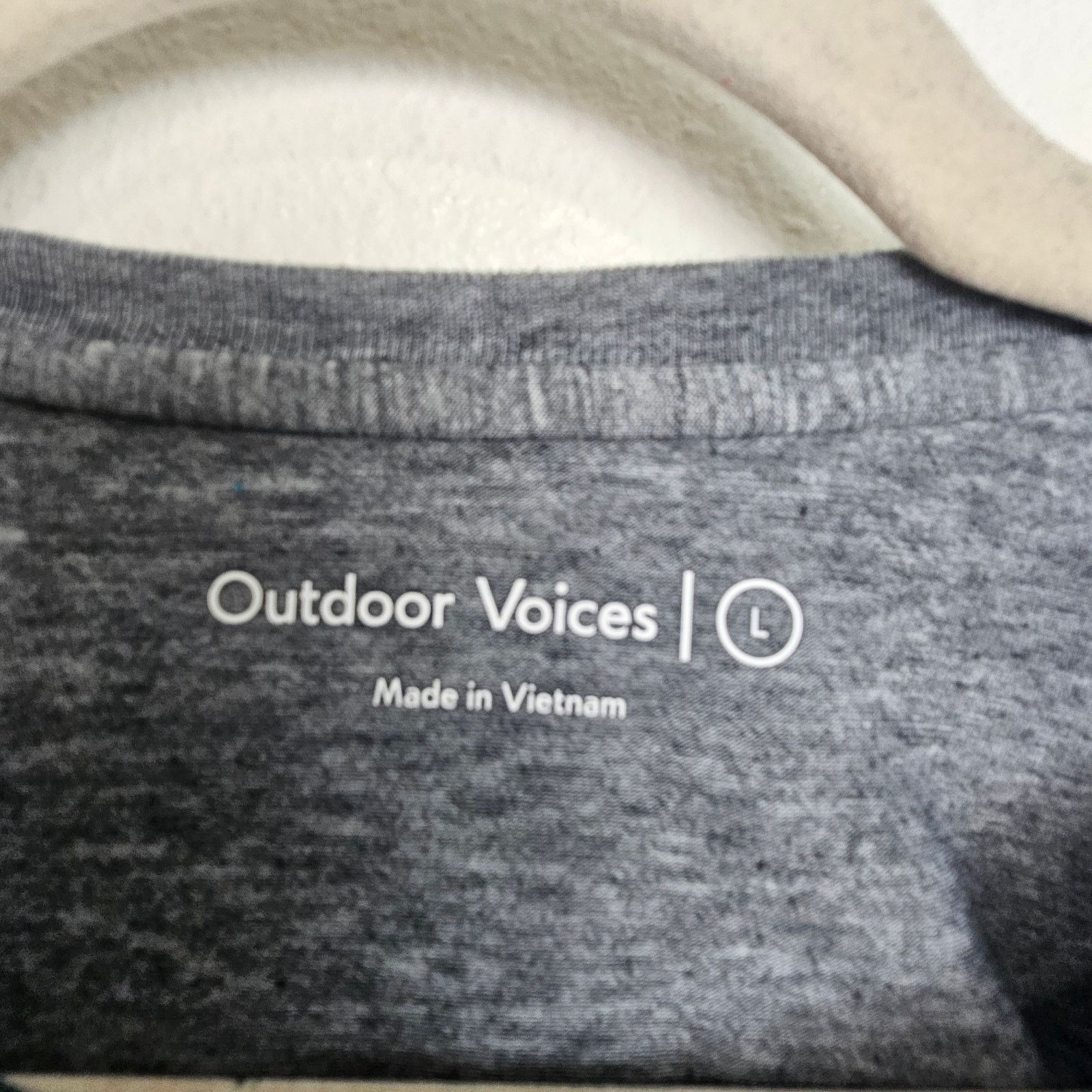 Outdoor Voices Outdoor Voices Tshirt Gray Crop Tee Short Sleeve Crew Neck L Size L / US 10 / IT 46 - 5 Thumbnail