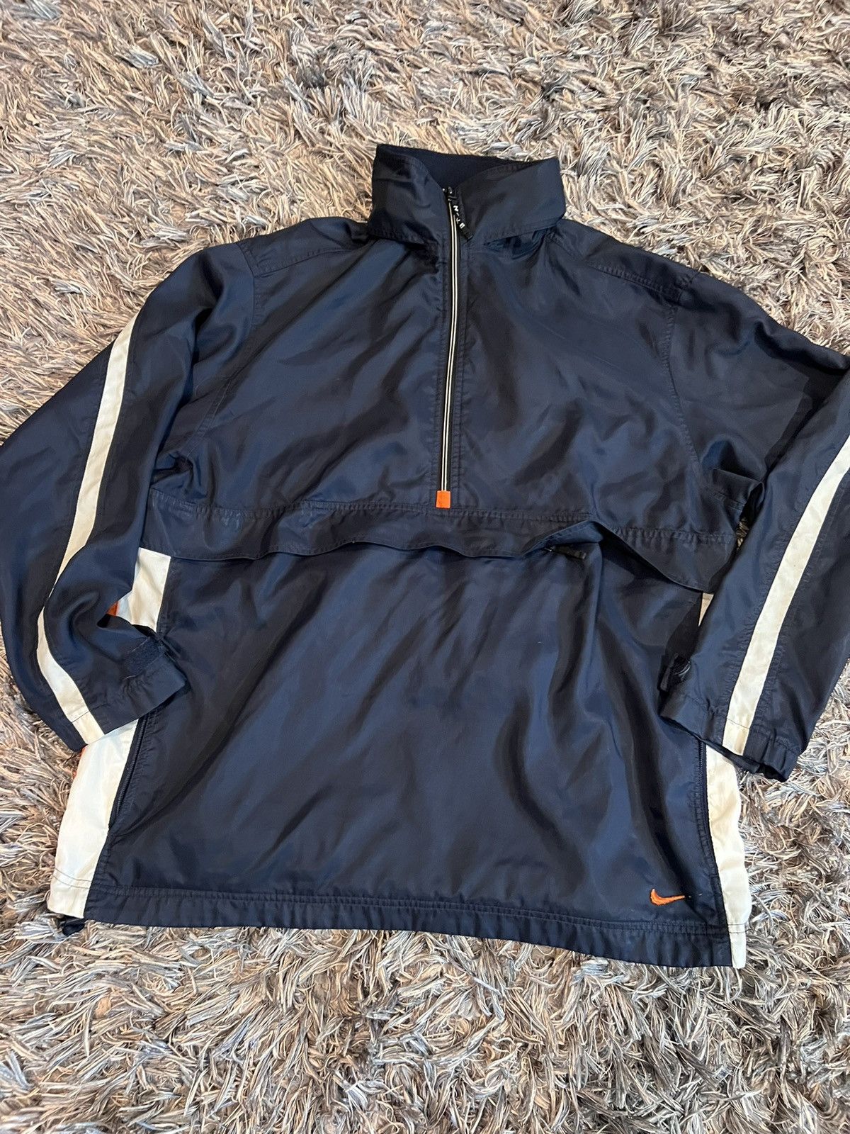 Nike × Vintage Vintage 90s Nike Pullover Jacket Anorak Windbreaker 1999 Size US XL / EU 56 / 4 - 14 Thumbnail