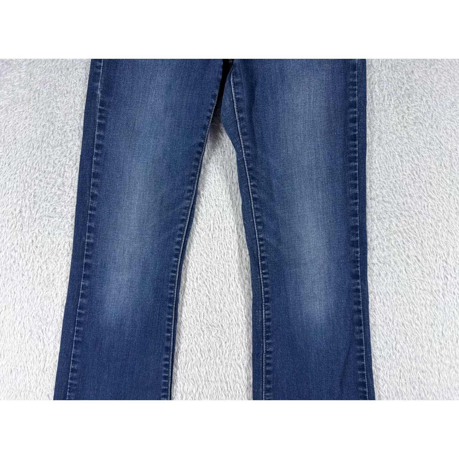 Levi's Levi's Jeans Adult 29 Blue Denim Slimming Flared Mid Rise Cotton 25x31 5-Pocket Size 29" - 3 Thumbnail