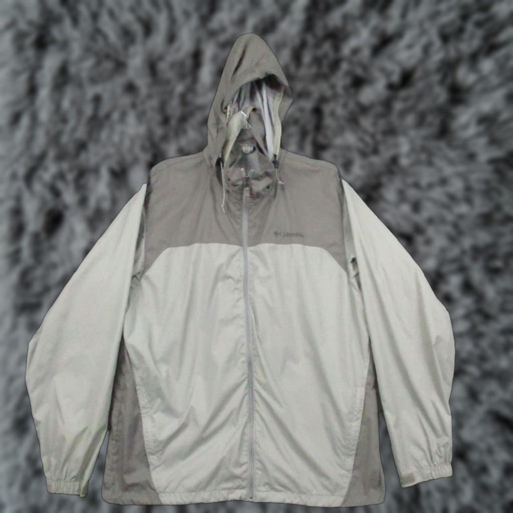 Vintage Columbia Jacket Mens Large Waterproof Breathable Gray Packable Size US L / EU 52-54 / 3 - 1 Thumbnail