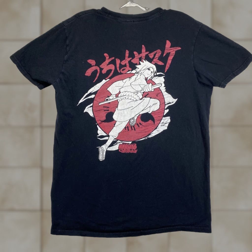 Ripple Junction Naruto Shippuden Graphic T-Shirt Black Ripple Junction Medium Unisex Anime Manga Size US M / EU 48-50 / 2 - 1 Thumbnail