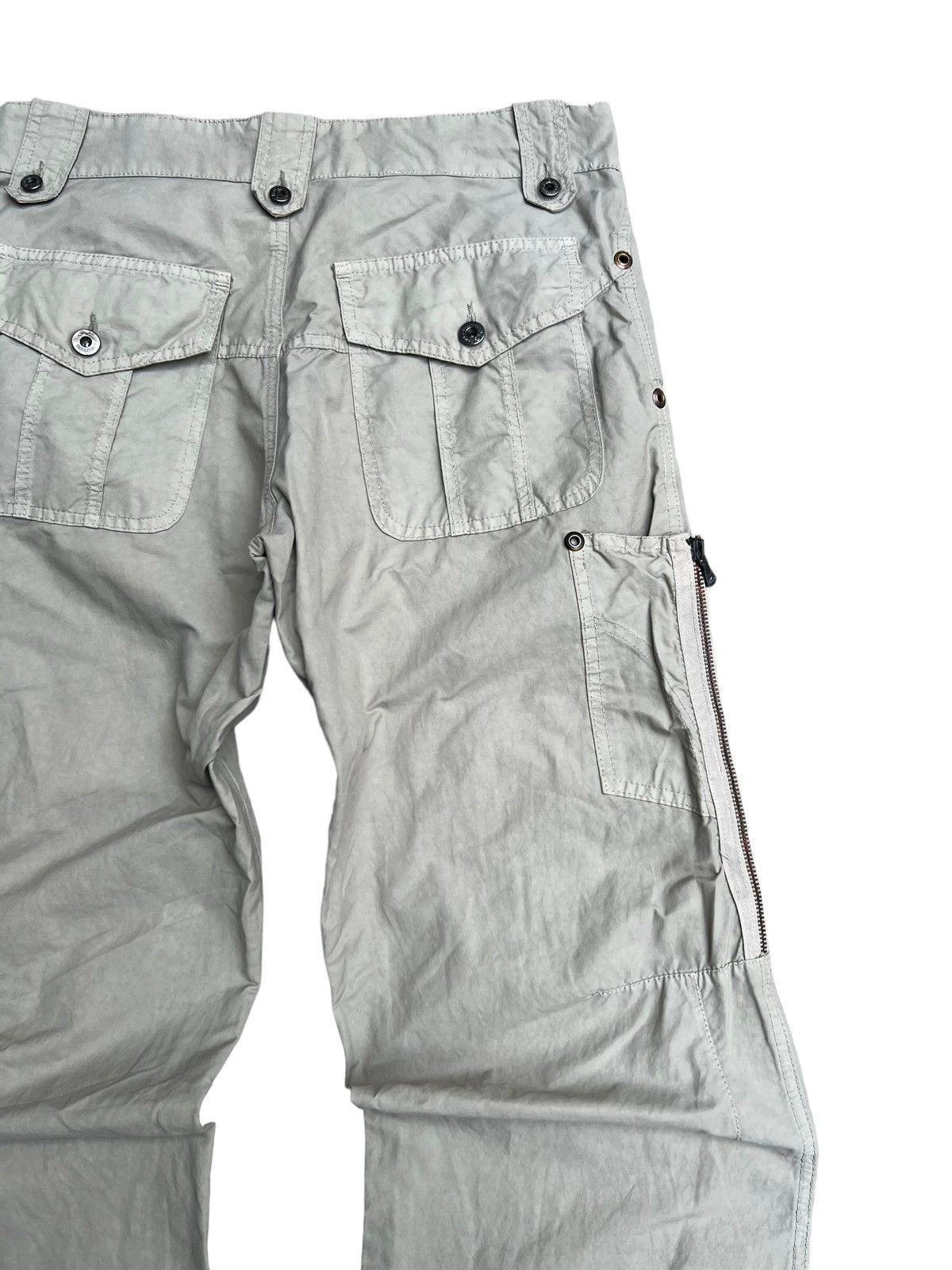 Dolce & Gabbana S/S 2004 Dolce & Gabbana Utility Cargo Flared Pants Size US 31 - 11 Thumbnail