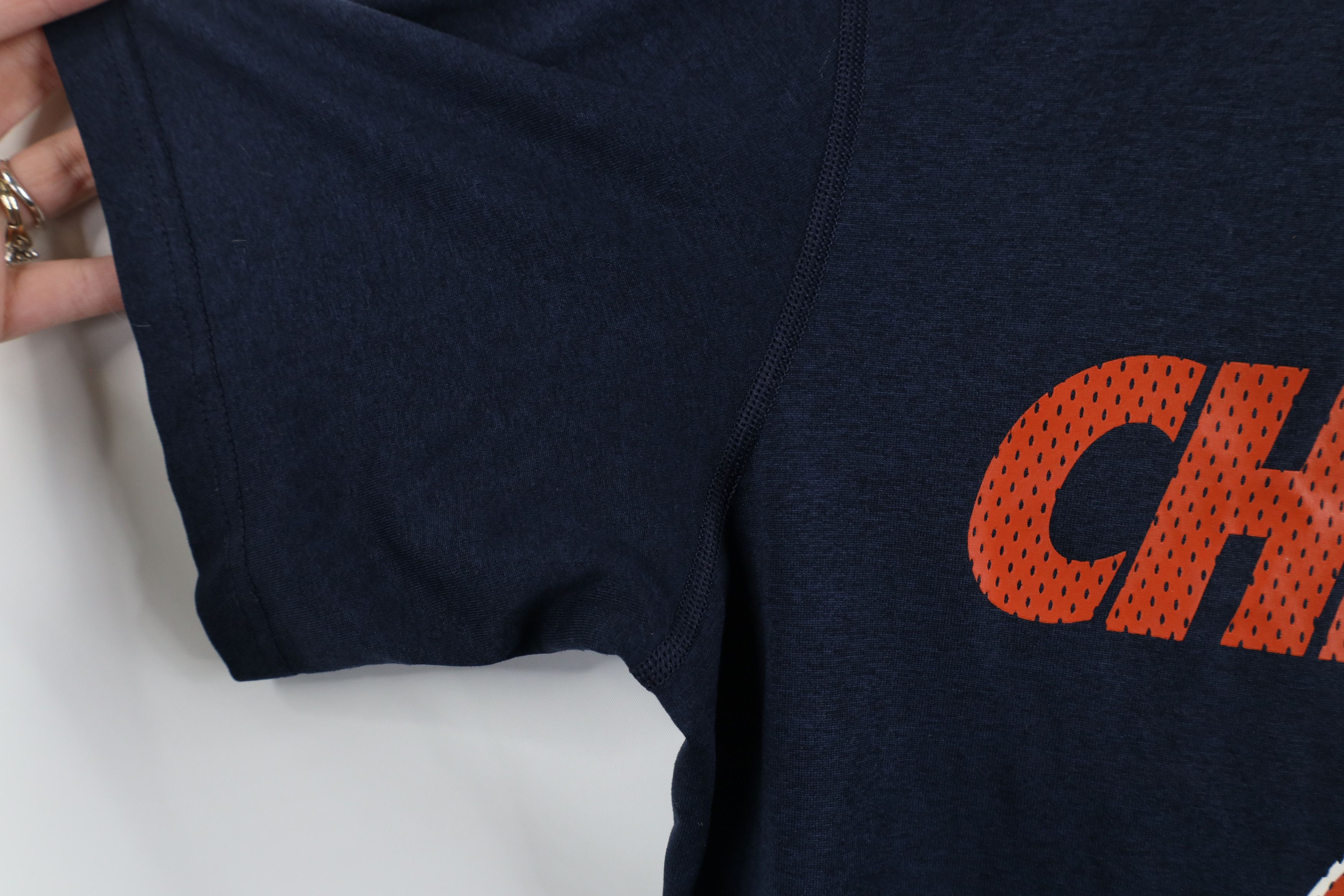 Nike × Vintage Nike NFL Training Issued Chicago Bears Football T-Shirt Blue Size US M / EU 48-50 / 2 - 7 Thumbnail