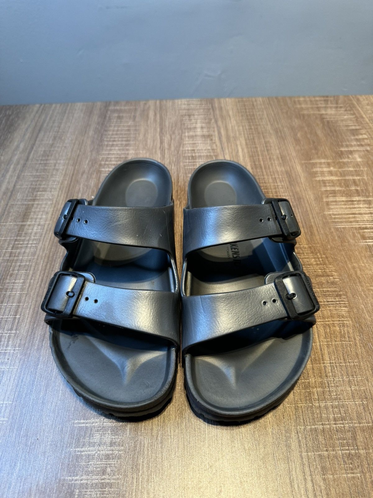 Birkenstock Birkenstock Arizona EVA Anthracite Regular Size 41 L10 M8 Size US 8 / IT 38 - 3 Thumbnail