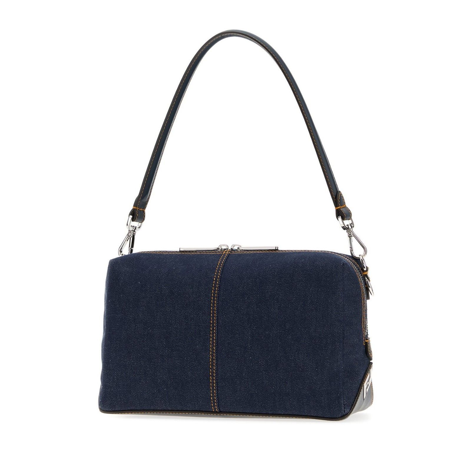Fendi FENDI Lui Medium $2400 Dark Blue Denim Shoulder Bag New & Au Size ONE SIZE - 2 Thumbnail