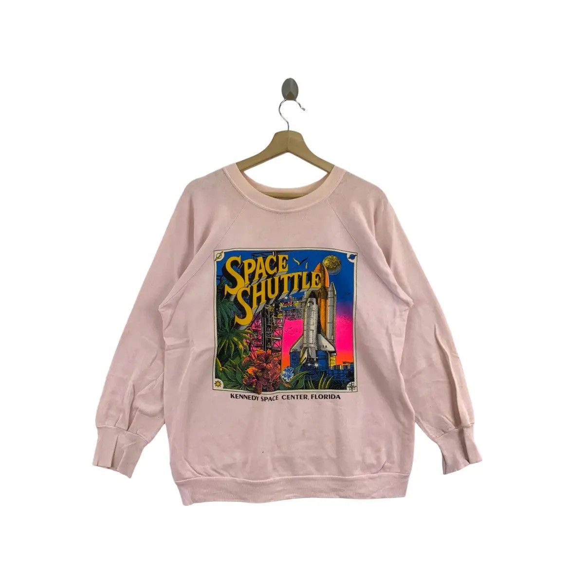 Vintage 90’ SIGNAL KENNEDY SPACE CENTER Shuttle Sweatshirt