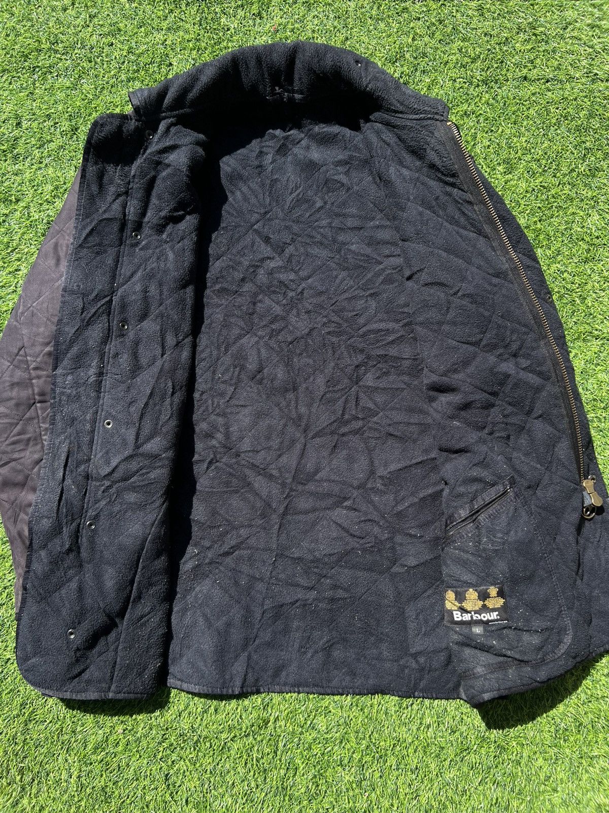 Barbour Barbour Microfibre Polarquilt Jacket - Triple Royal Warrant Size US L / EU 52-54 / 3 - 12 Thumbnail