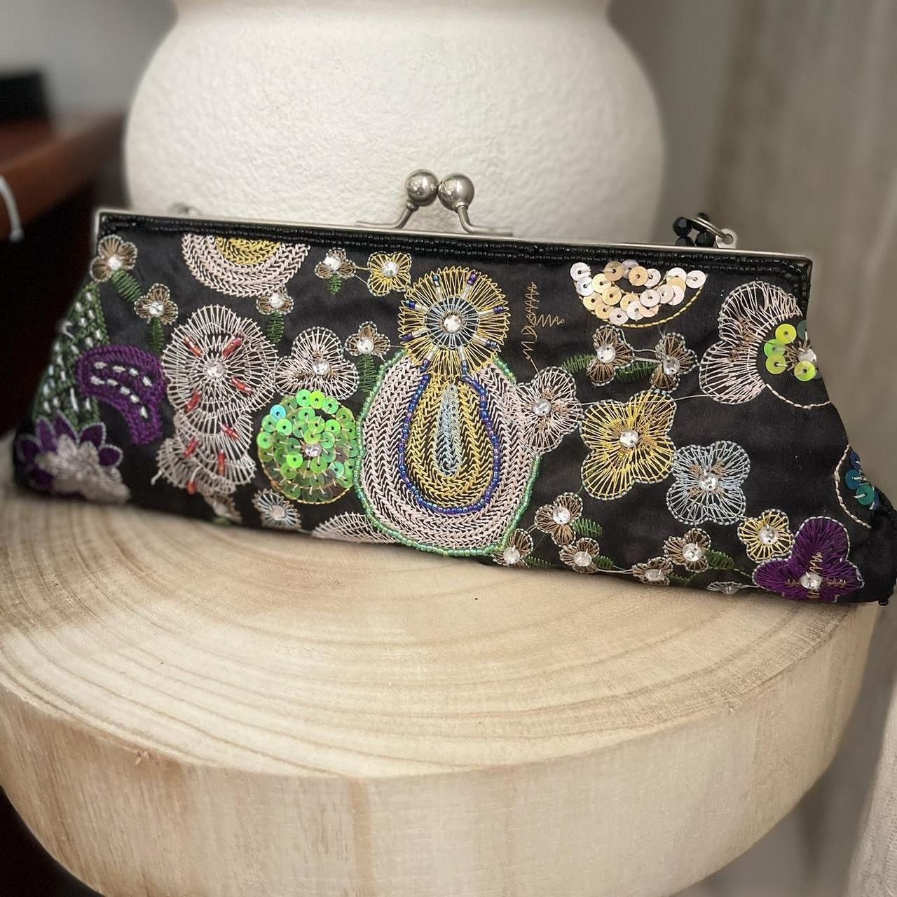 Vintage Vintage beaded clutch Size ONE SIZE - 4 Thumbnail