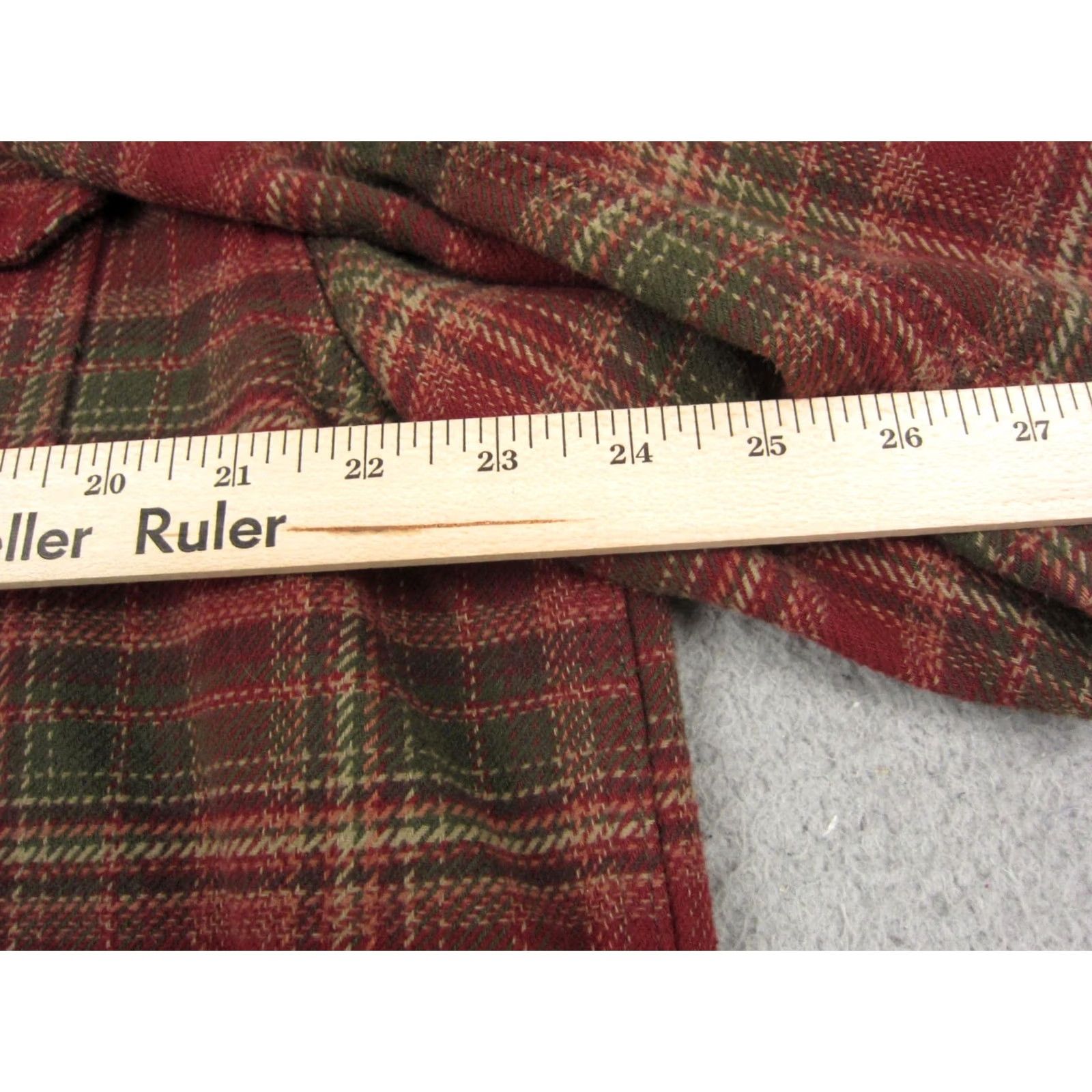 Orvis Orvis Shirt XL Red Plaid Flannel Button-Up Long Sleeve Regular Fit Mens XL Size US XL / EU 56 / 4 - 7 Thumbnail