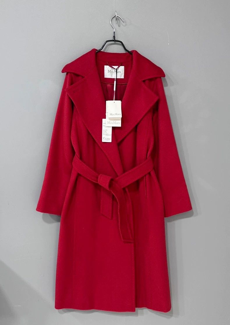 Max Mara Max Mara red manuela coat Size XL / US 12-14 / IT 48-50 - 1 Thumbnail