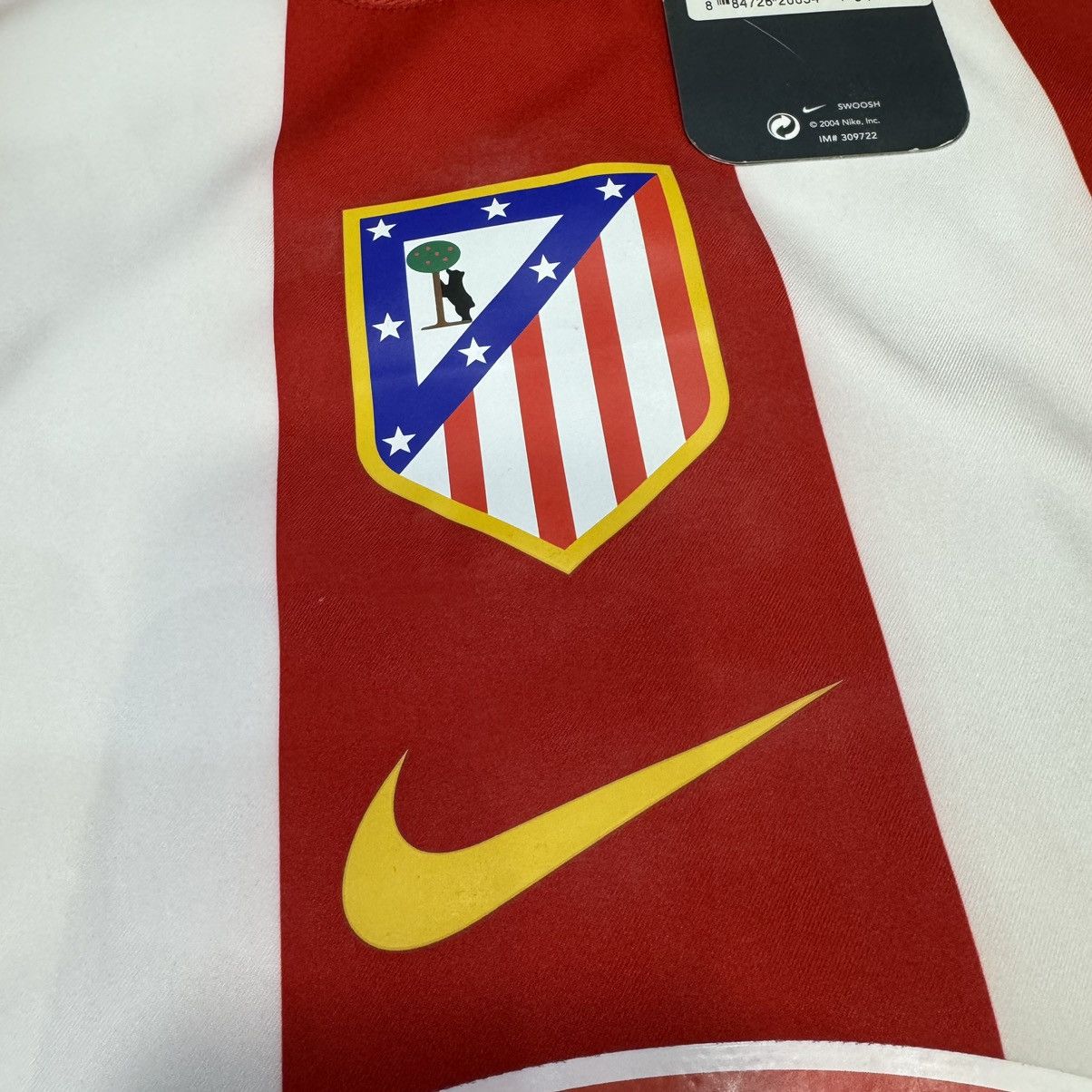 Nike Atletico Madrid 05/06 player issue home shirt #9 F.Torres Size US XL / EU 56 / 4 - 4 Thumbnail
