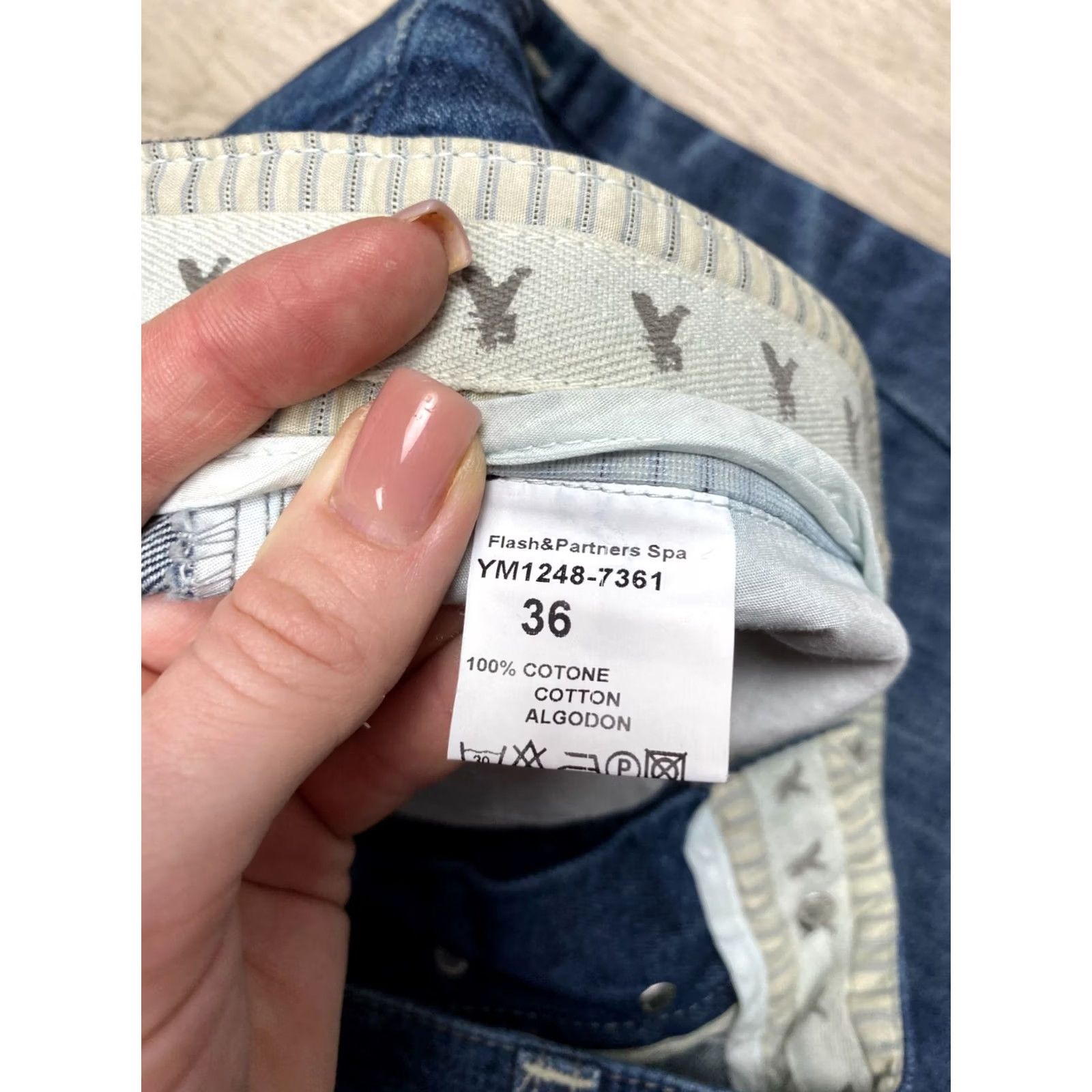 Denime VINTAGE Michiko Koshino Jeans Jeans Size 36 Men Denim Blue 36 Inseam 79cm Straight Regular Cotton Denim Logo Japan Pocket Erased Bottom 1990s Mens Size US 36 / EU 52 - 7 Thumbnail